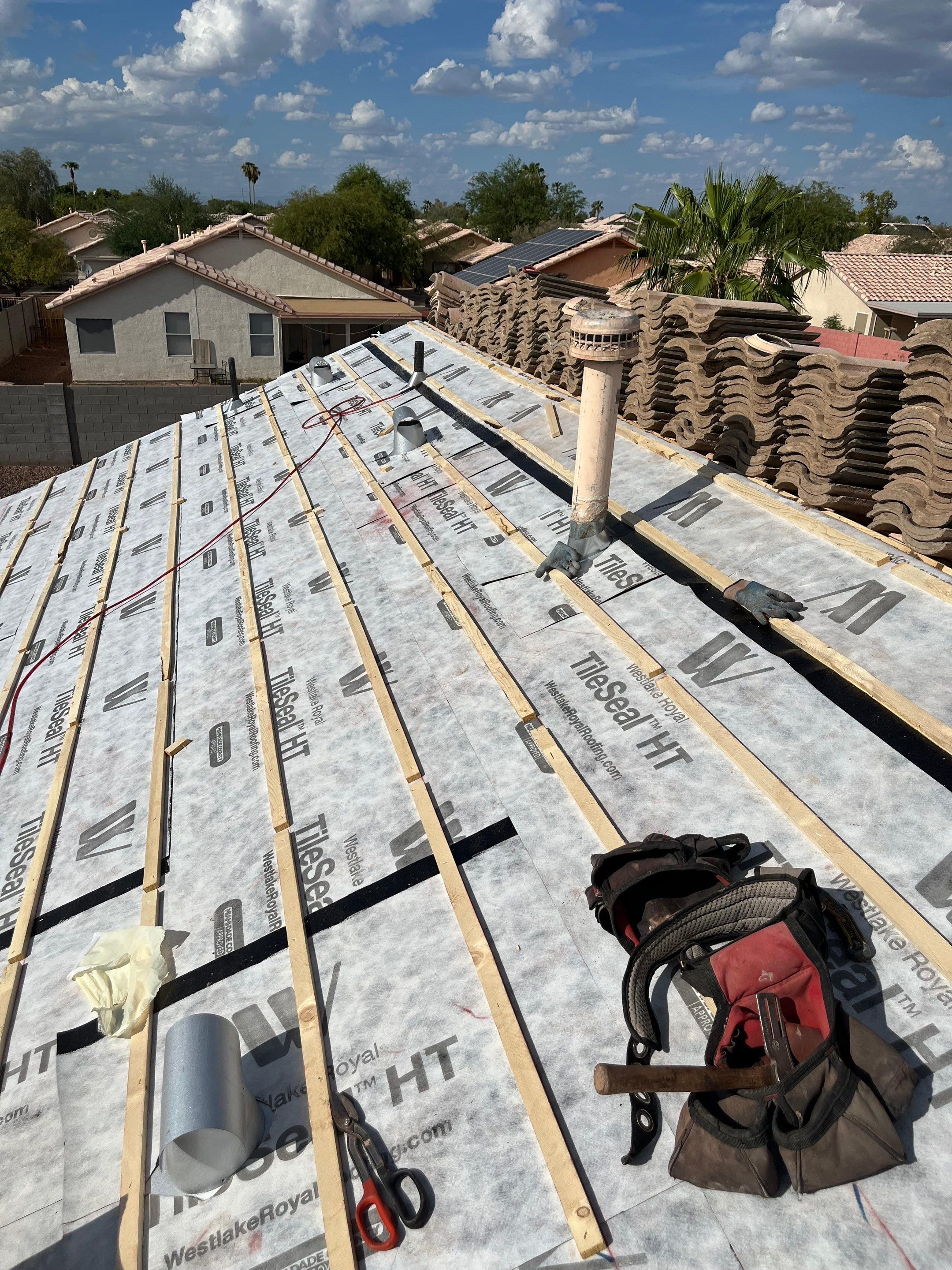 Project in Goodyear, AZ by Saint Roofing