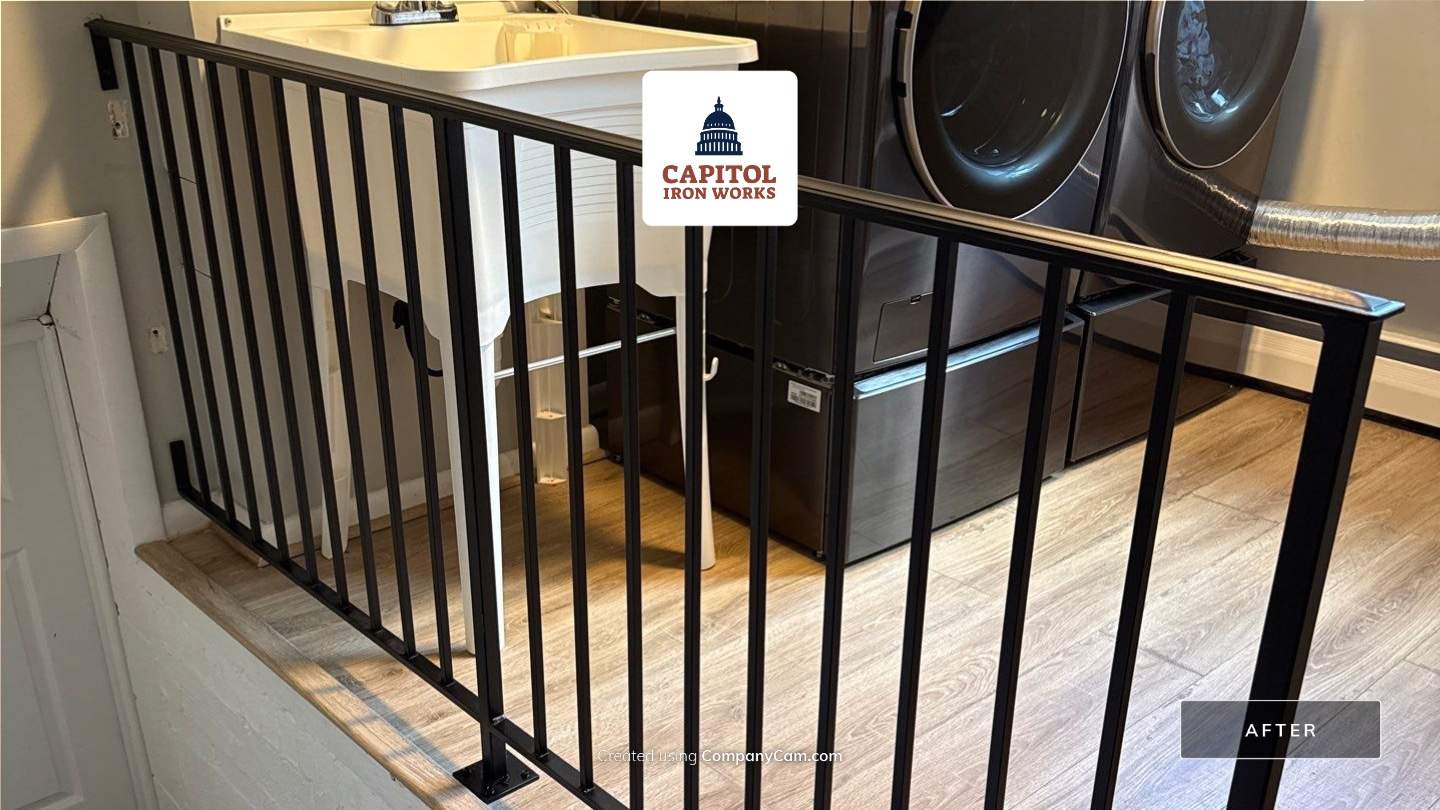 Code-Compliant Interior Railing Upgrade & Replacement by Capitol Iron Works