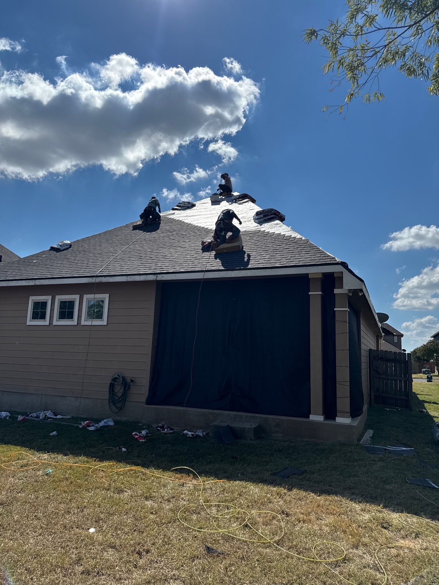 Residential Roof Replacement using GAF NATURAL SHADOW - CHARCOAL by Elite Roofing LLC