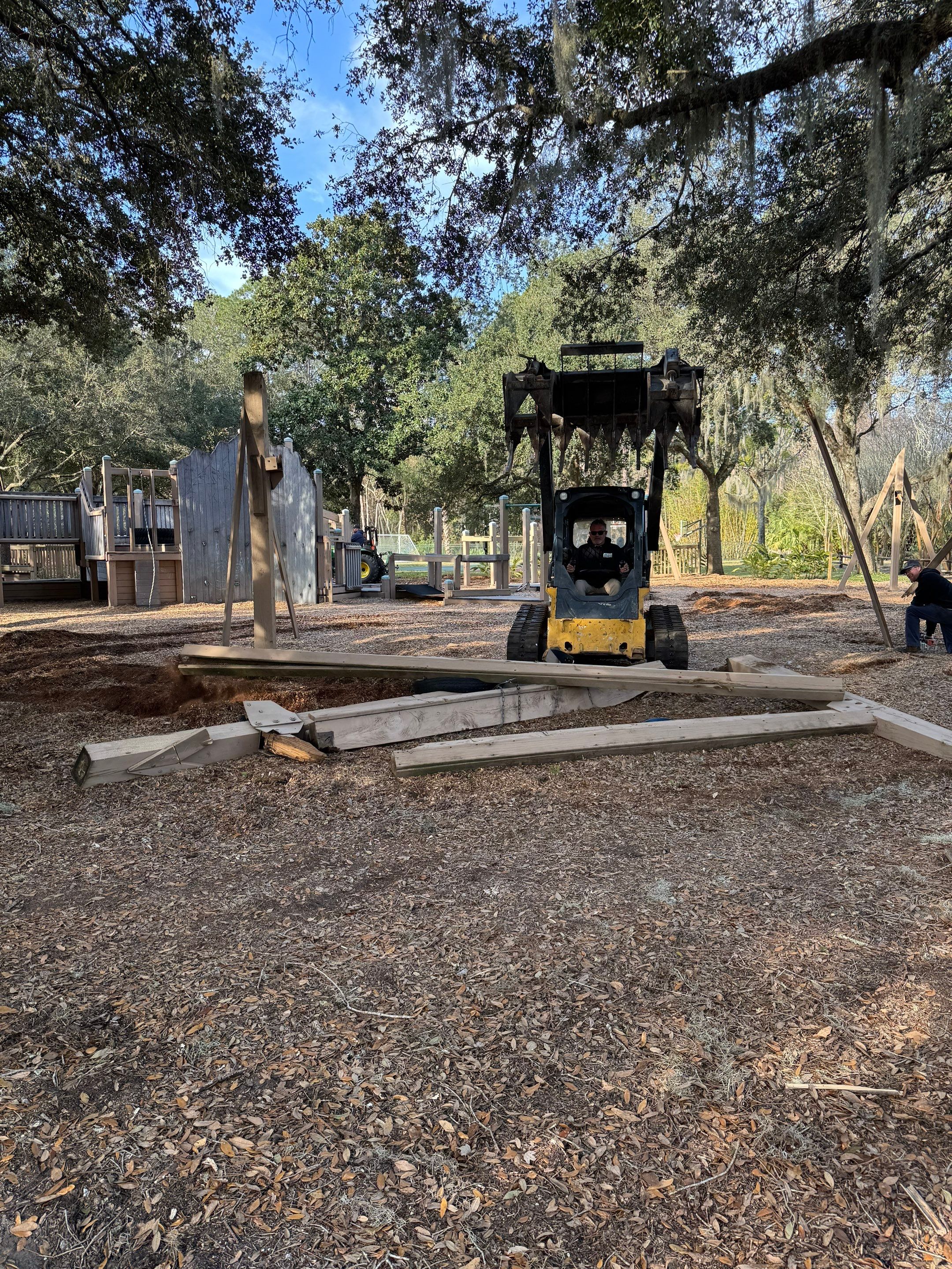 Volunteer Work | Deerwood Community Playground by ProGreen Services