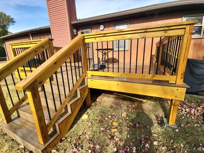 Wood Deck using Wood Sealant