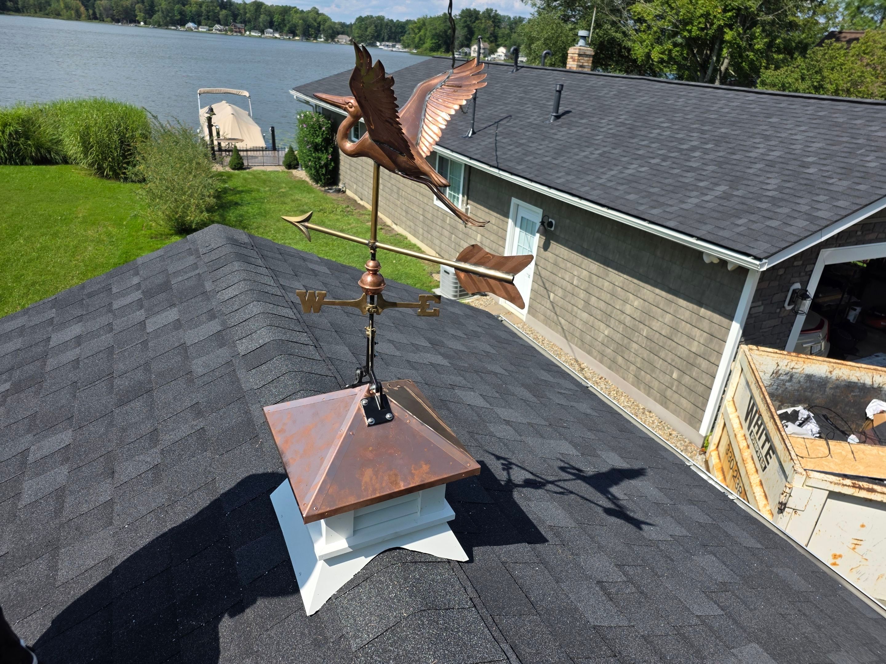 Andrea Z: Atlas Pinnacle, Color, Black Shadow, Drip Edge, Color, Black by Eagle Eye Roofing