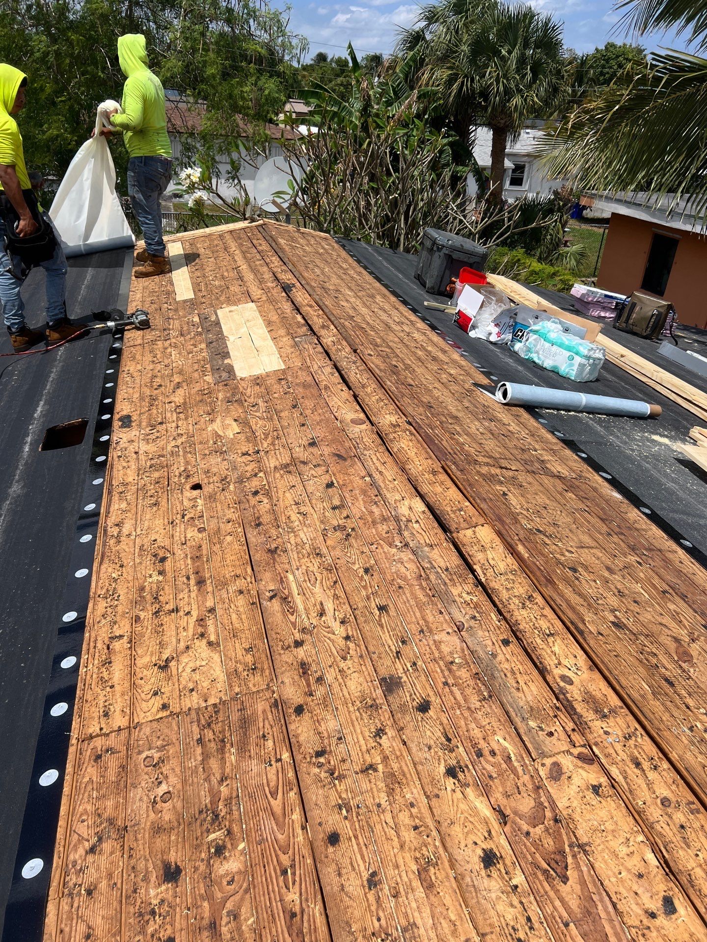 Beautiful Blue Shingle Re-Roof in Hollywood! by First Due Roofing