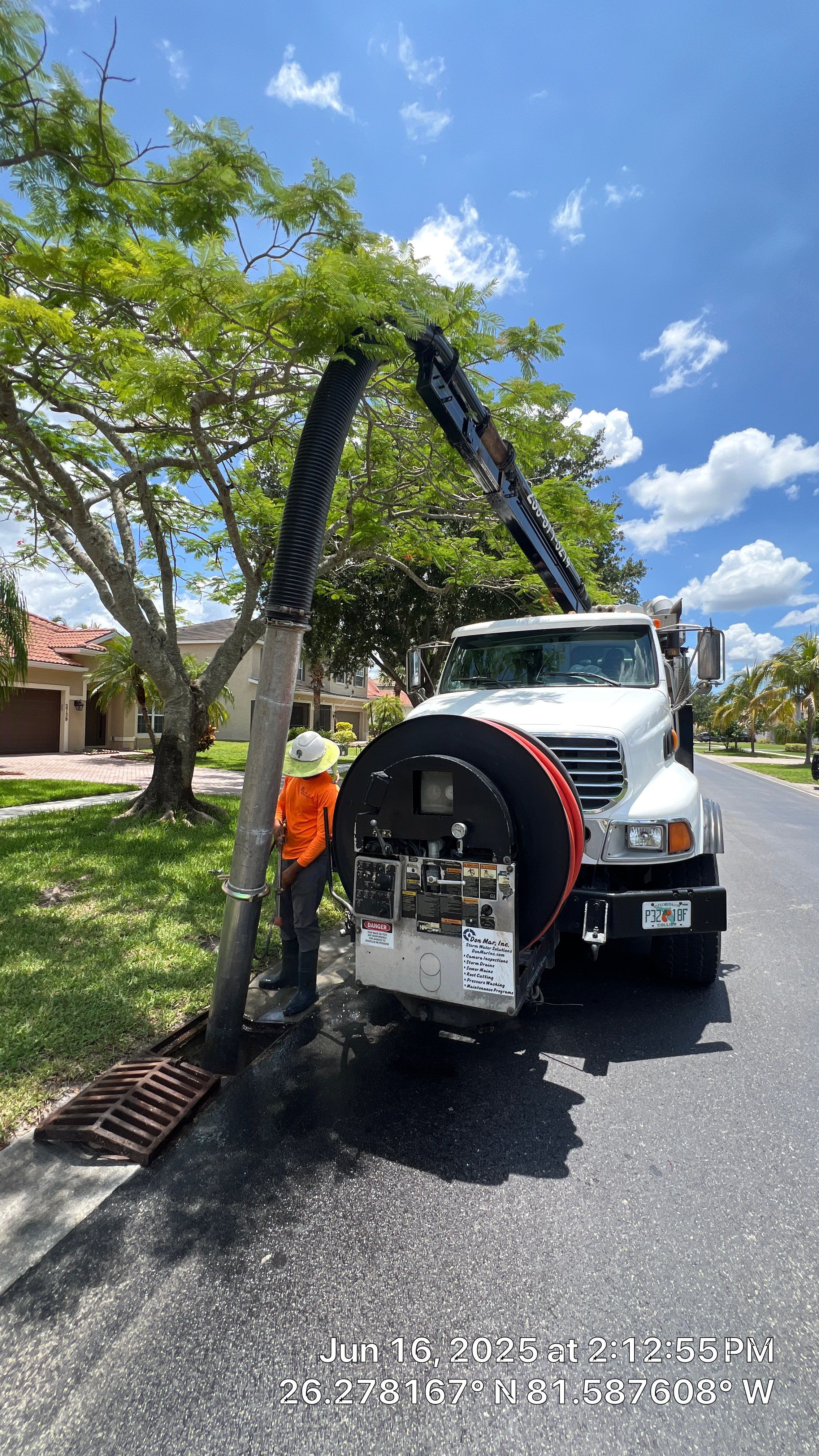 Naples Association Stormwater System Cleaning by Don Mar, Inc. Storm Water Solutions