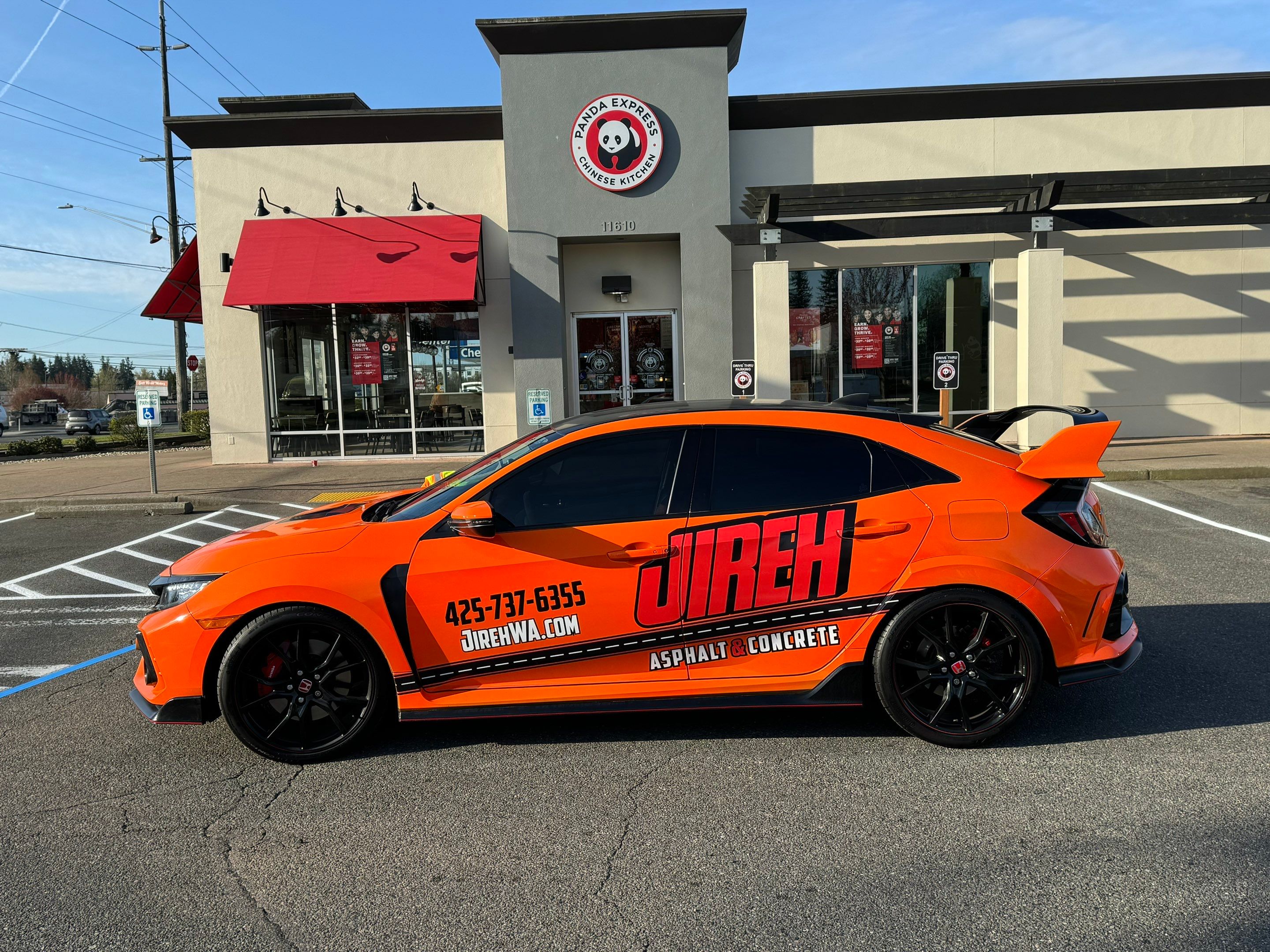 Panda Express | Striping  by Jireh Asphalt & Concrete Inc 