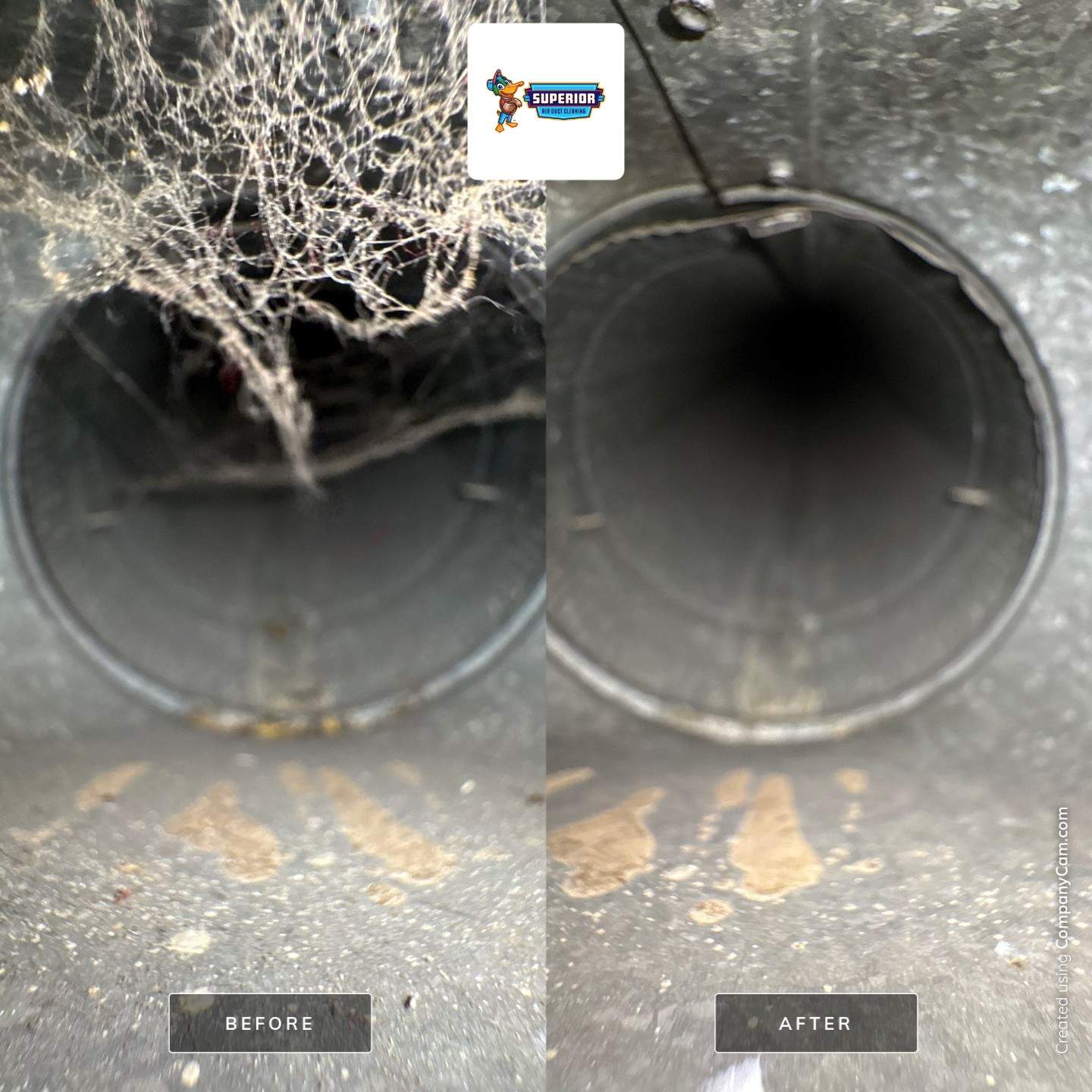 Air Duct Cleaning With a Vacuum Truck in Meridan, PA by Superior Air Duct Cleaning