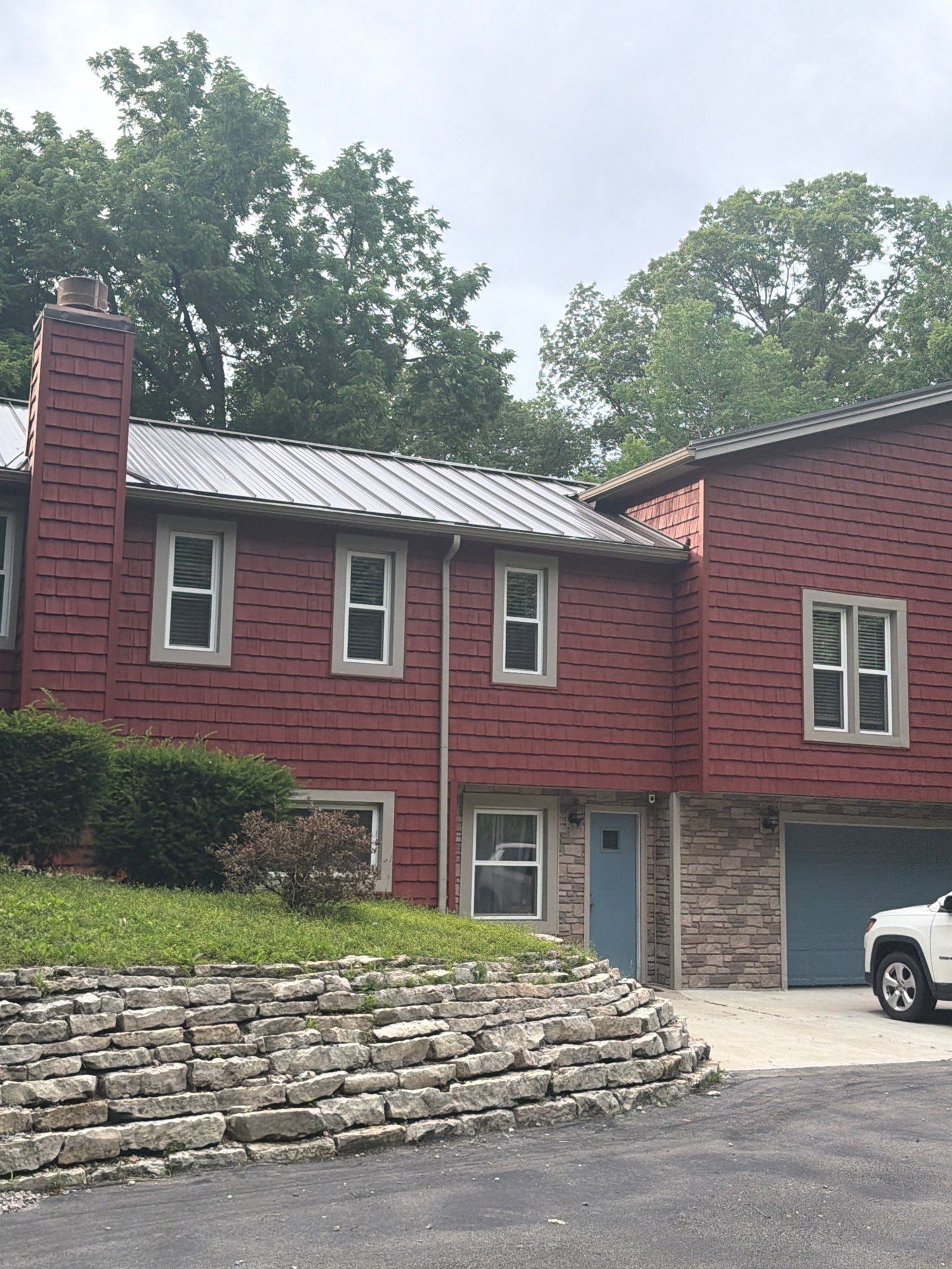 Standing Seam Metal Roofing - Burnished Slate by Hoel Roofing & Remodeling