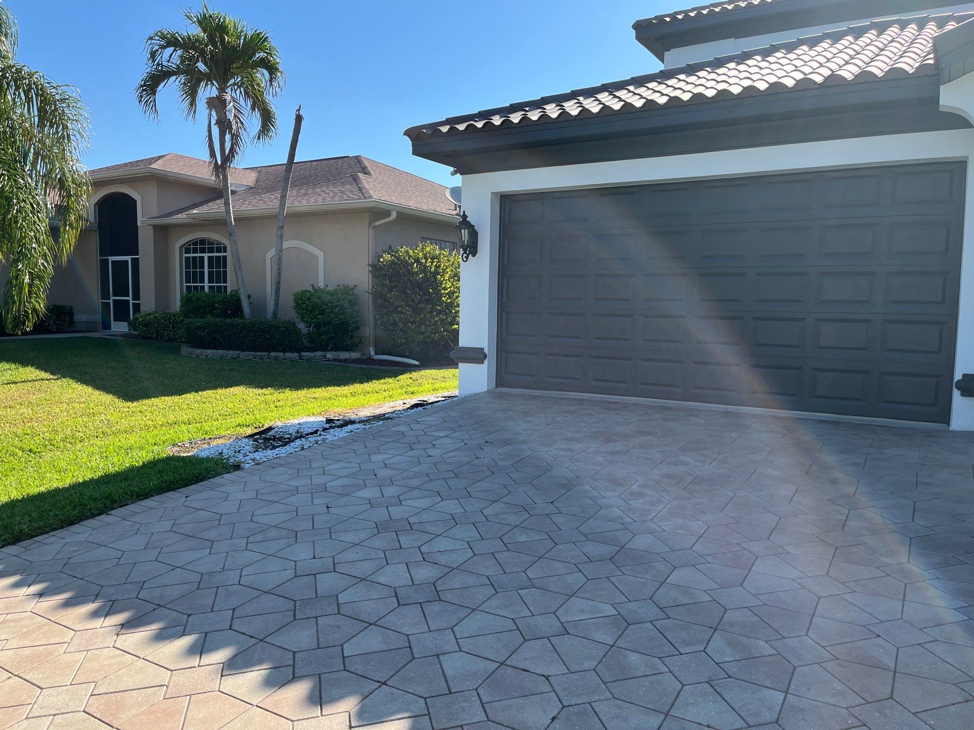 Stylish seamless gutters in Cape Coral FL by Gutter Professors