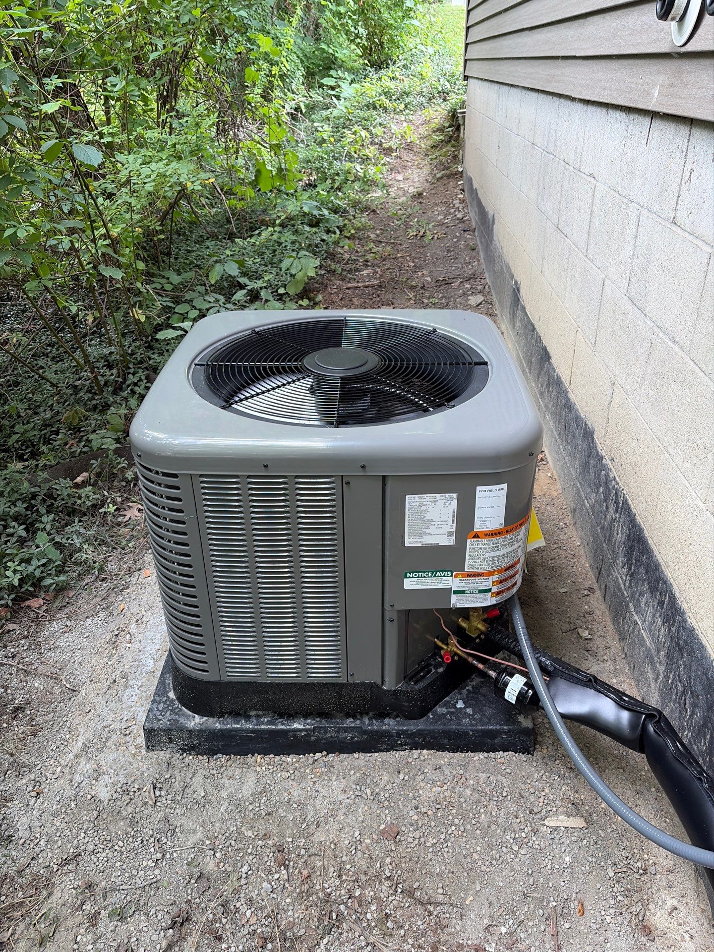 New HVAC by Fisher Plumbing