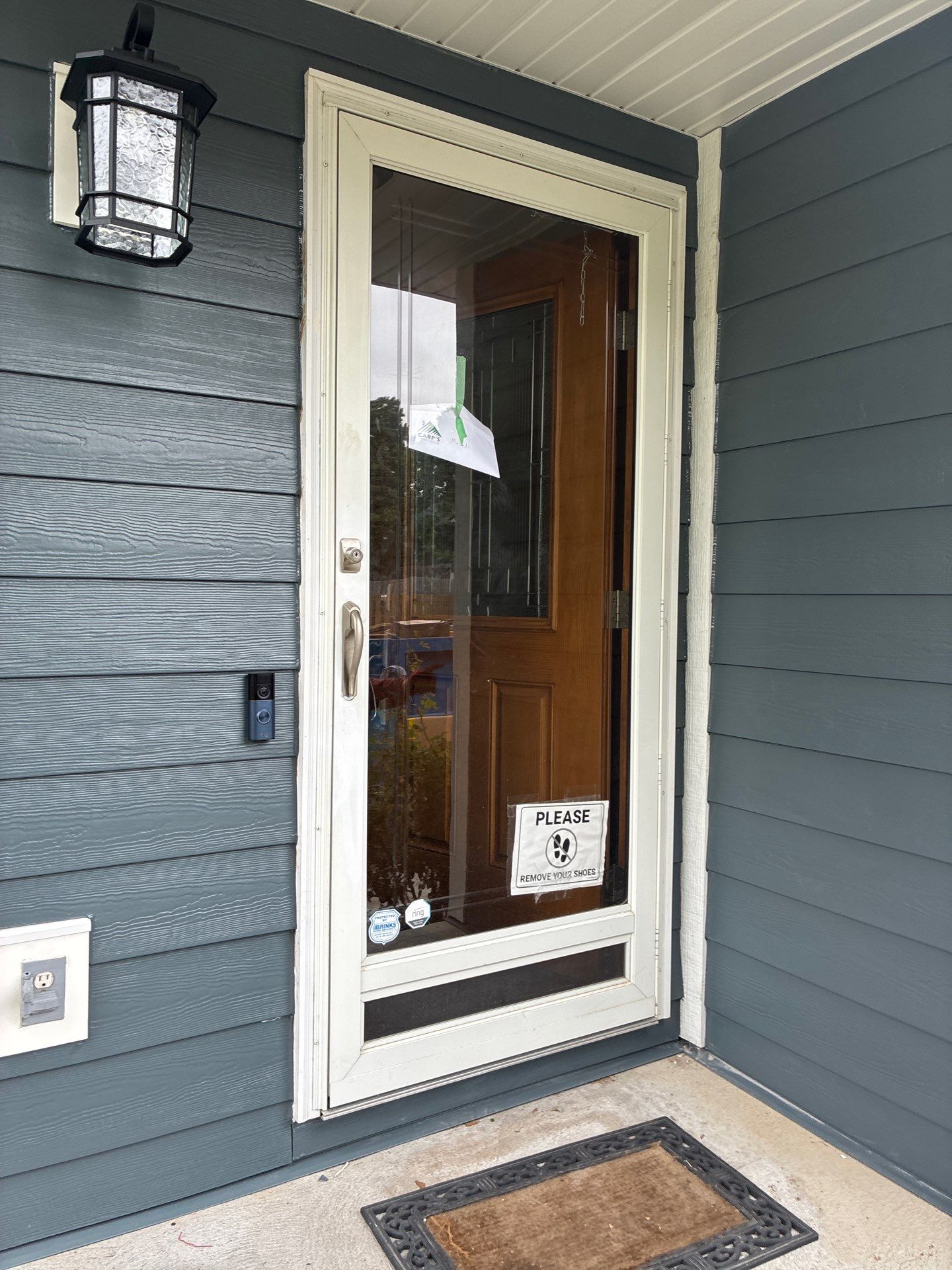 James Hardie Siding and Window Replacement with Arctic White Trim by Carps Complete Exteriors