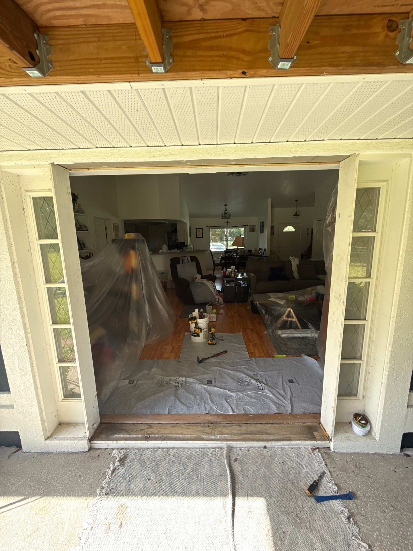 Andersen Window and French Door Installation for Fort White Home by Windows & Doors Store