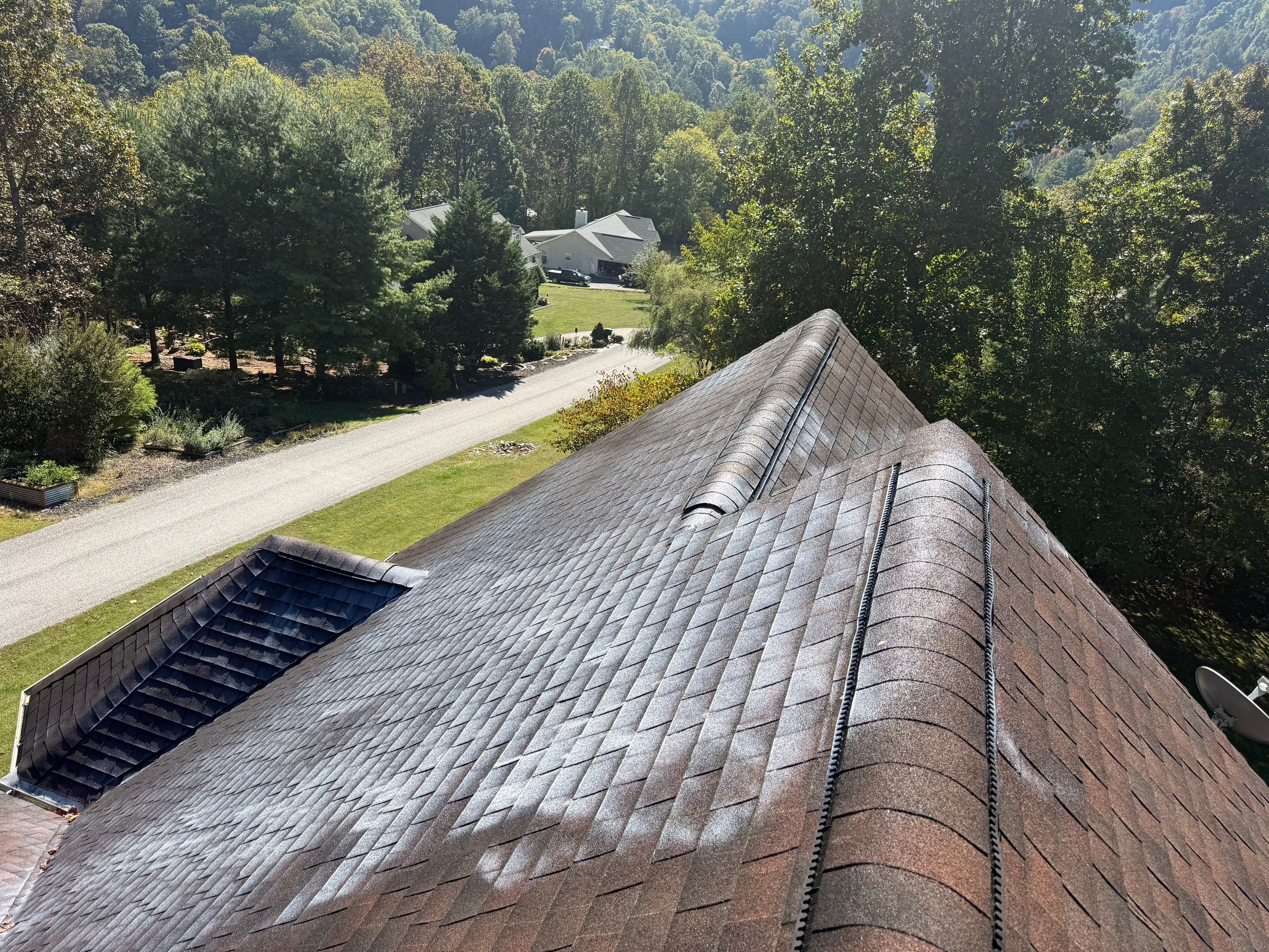 Residential Roof Rejuvenation and Shingle Repair in Weaverville by Bright Home Connections
