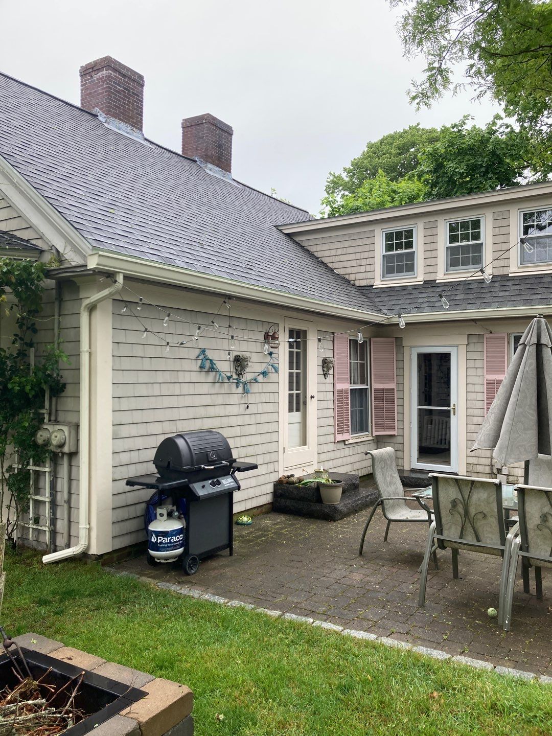 Gutter Installation using 6" K-Style Aluminum Gutter on a Vinyl Wedge Buildout by Gutter Pro Enterprises