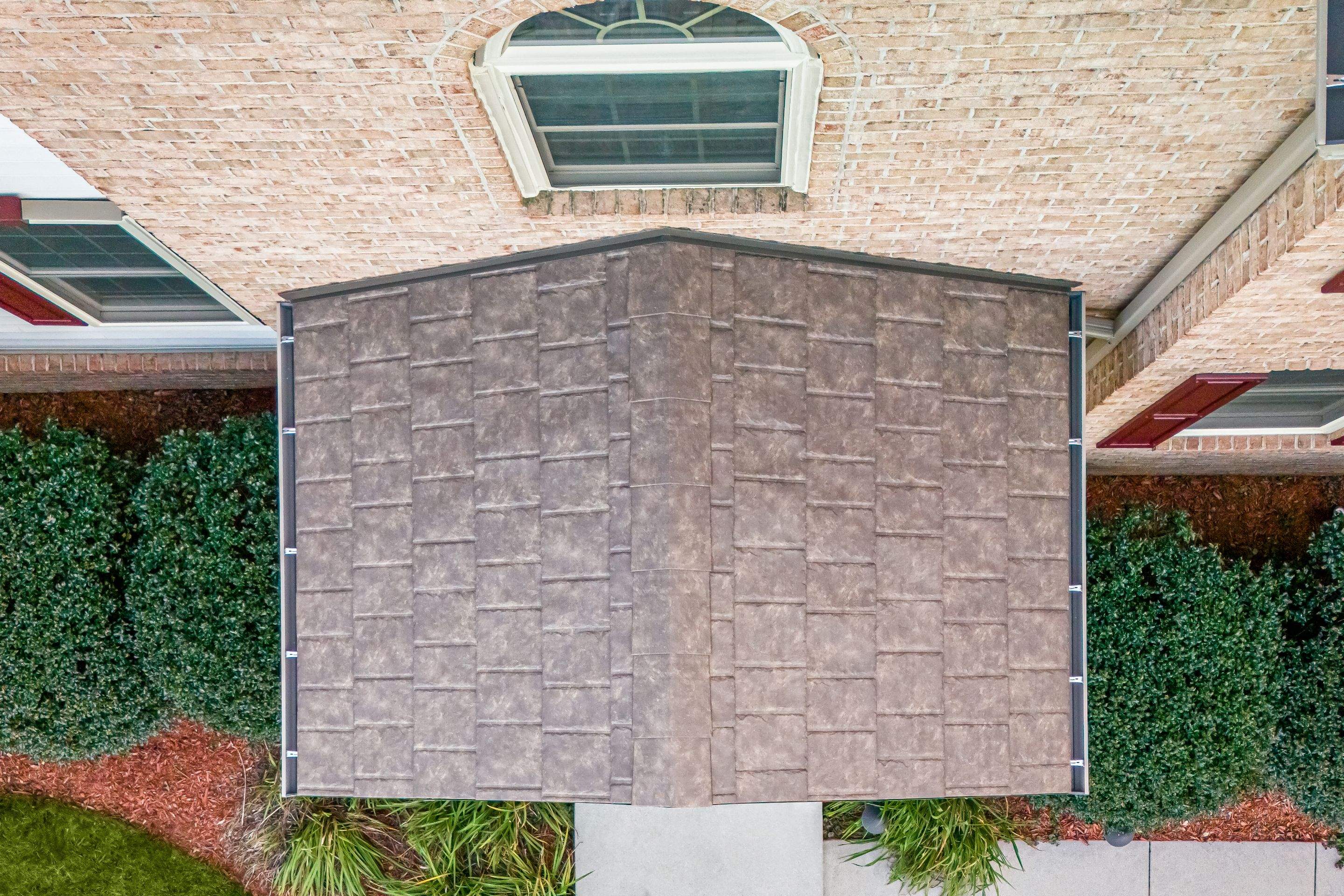 Metal roof by Esh Builders