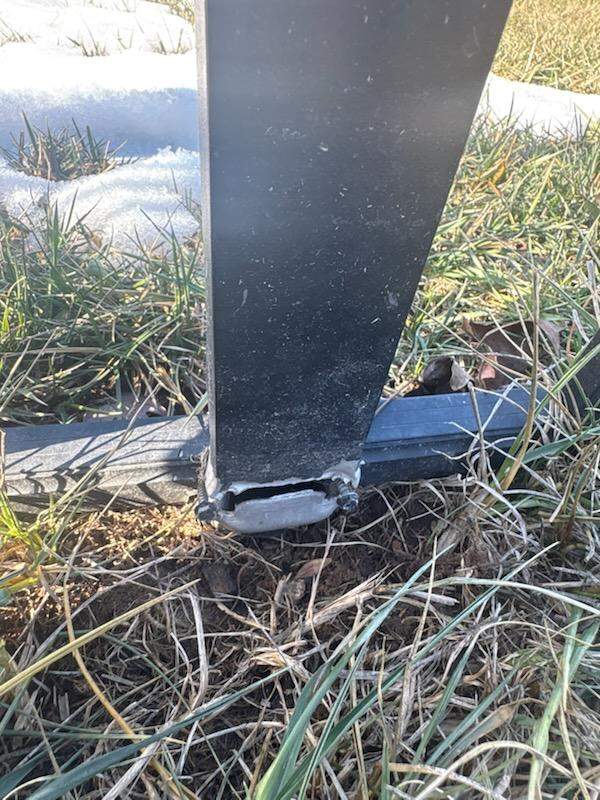 Ornamental Fence Post Connection Repair - Belleville, IL by Legendary Services Company LLC.