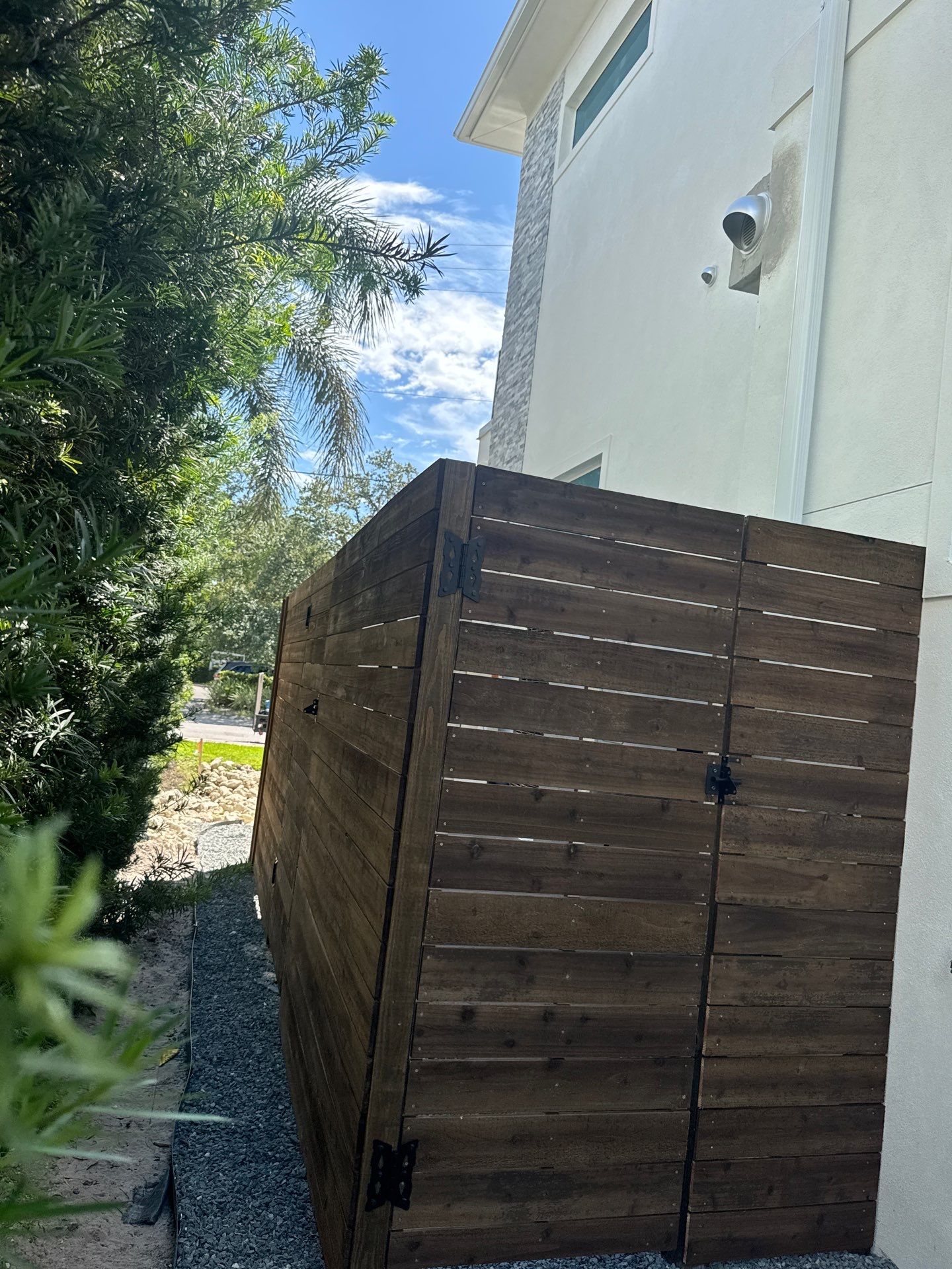 Cedar Horizontal Privacy Fence by Asap fence and gates, LLC