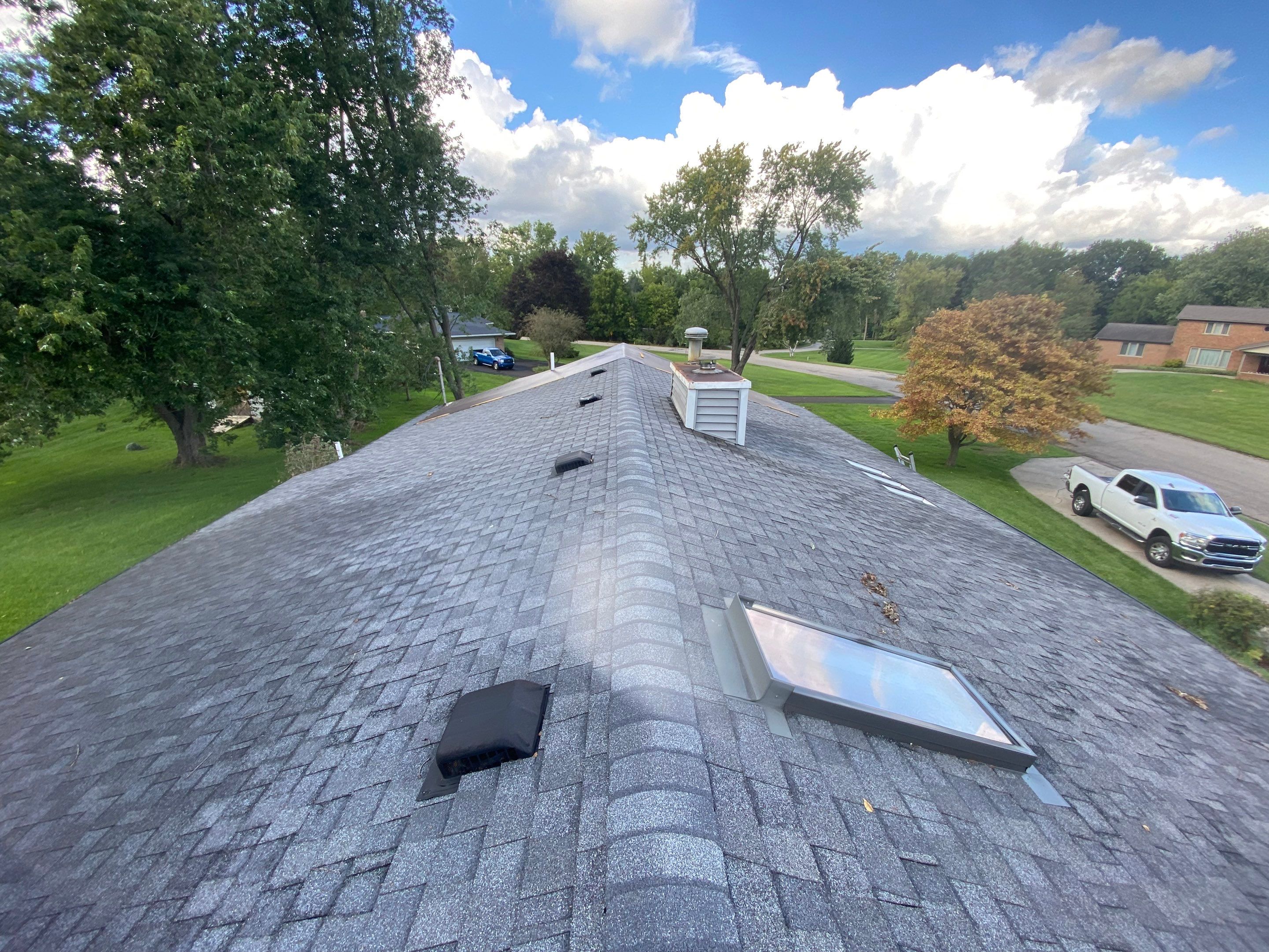 Residential Roofing Installation using Certainteed Landmark ClimateFlex by GRACCO