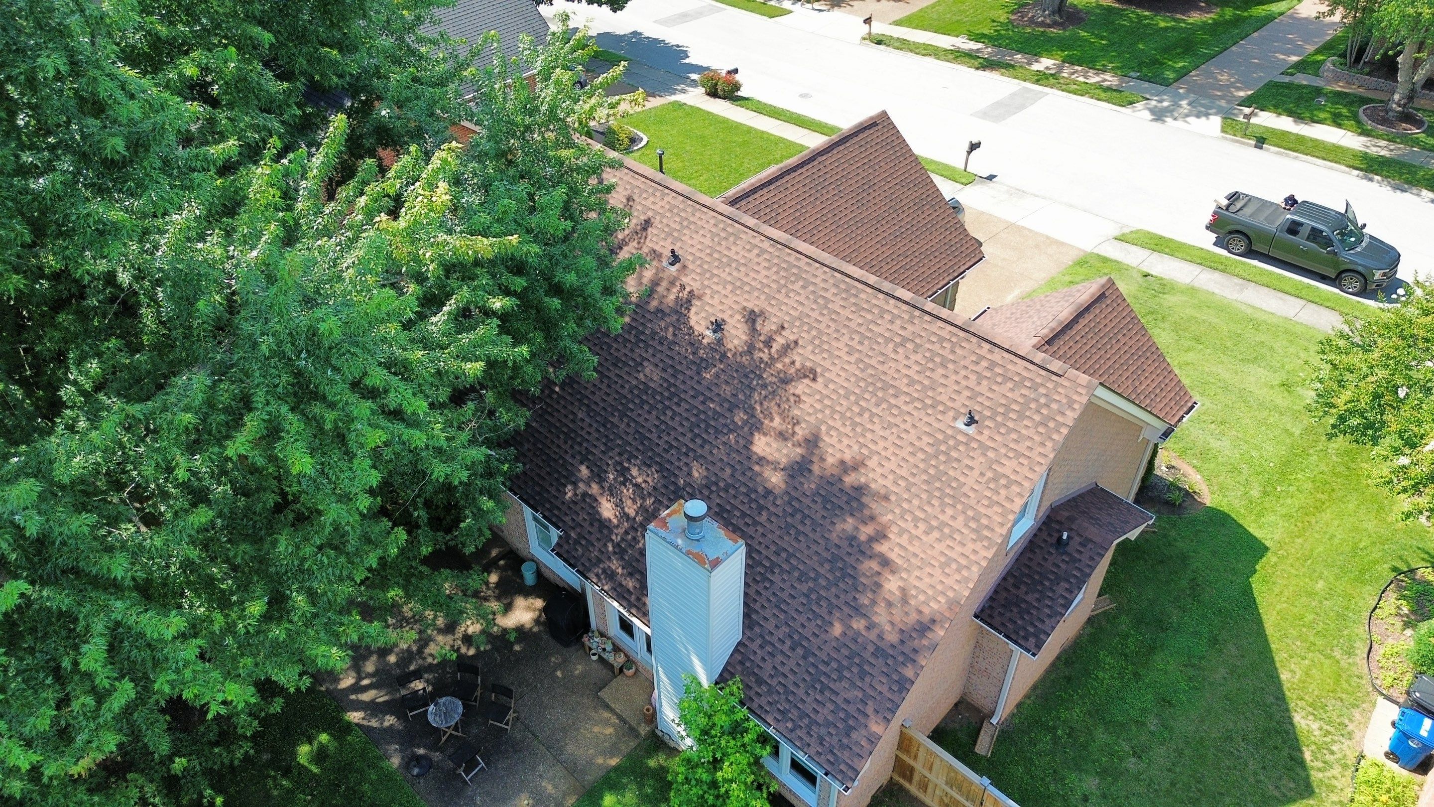 Roof installation- GAF Timberline HDZ Hickory  by Shinglesmiths Roofing