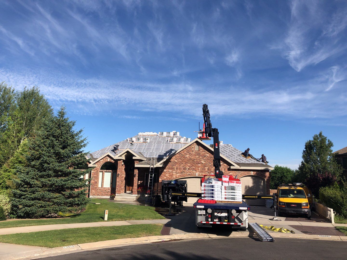 Hail Damage using GAF Timberline Ultra by The Roof Doctor
