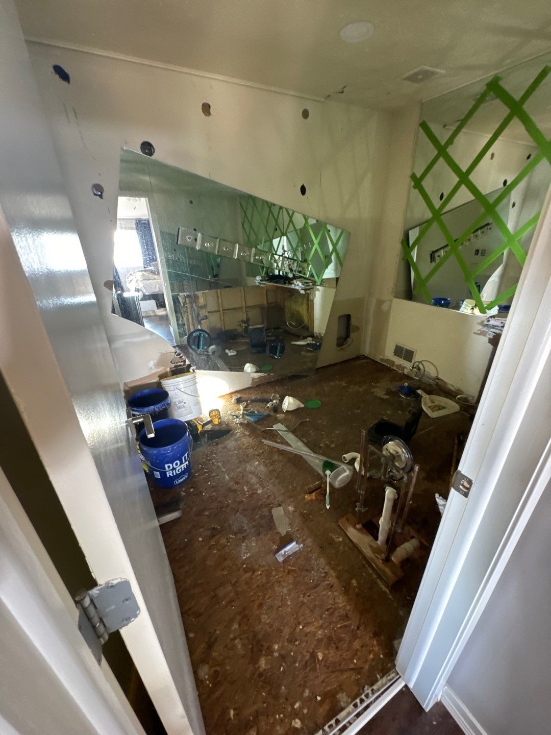 Project in West Bloomfield by EzDry Water Mitigation & Property Restoration