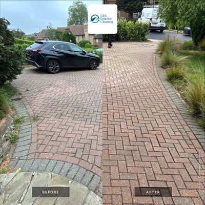 Driveway And Render Clean Surrey