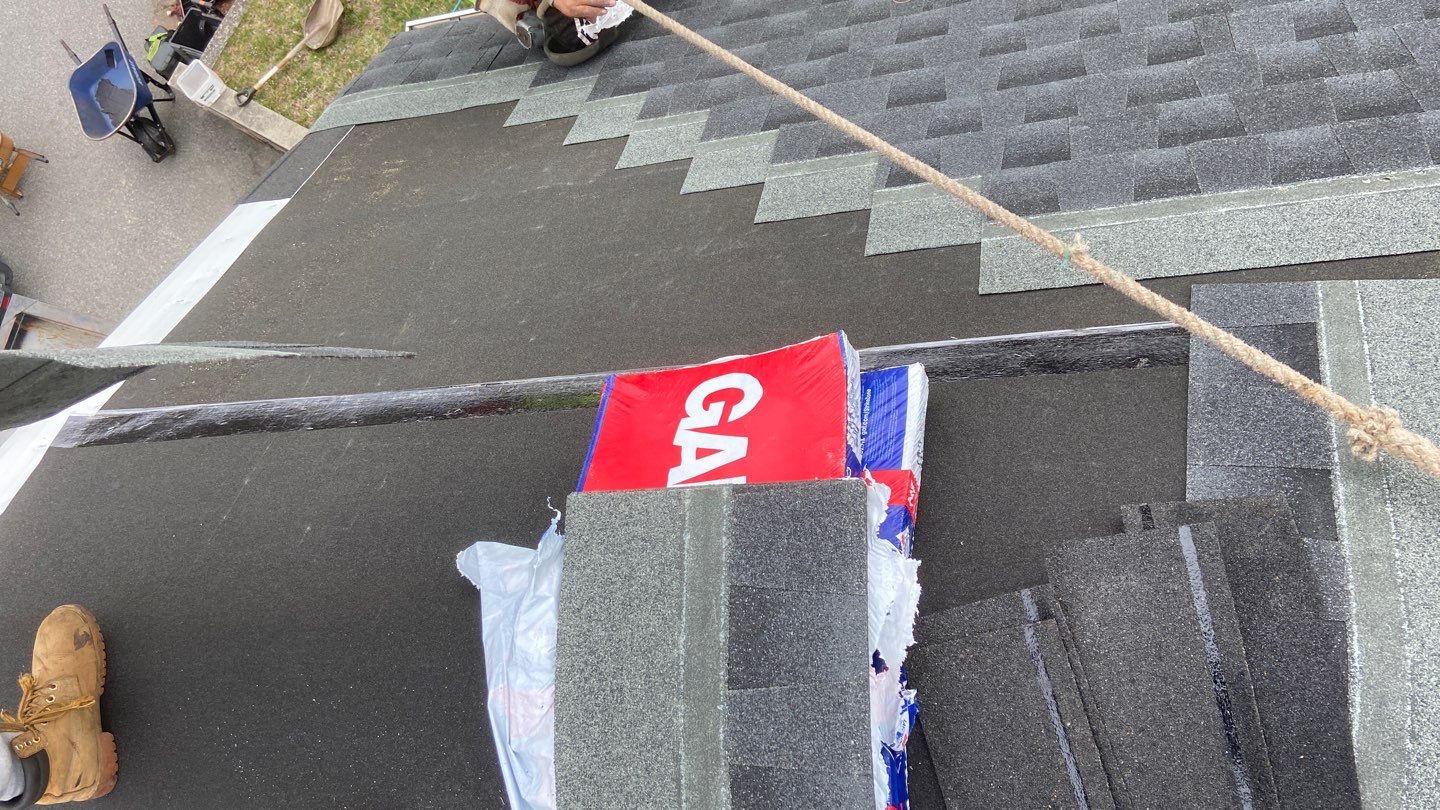 Residential Roofing Installation using GAF Timberline HDZ by Sensible Home Solutions