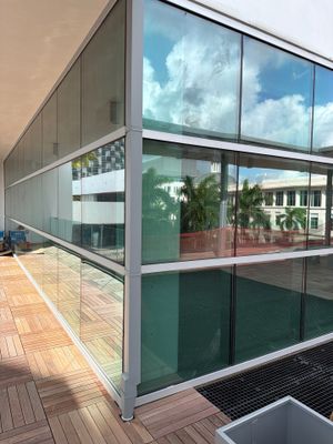 Commercial Roofing Installation with Soprema Membrane at Doral Library