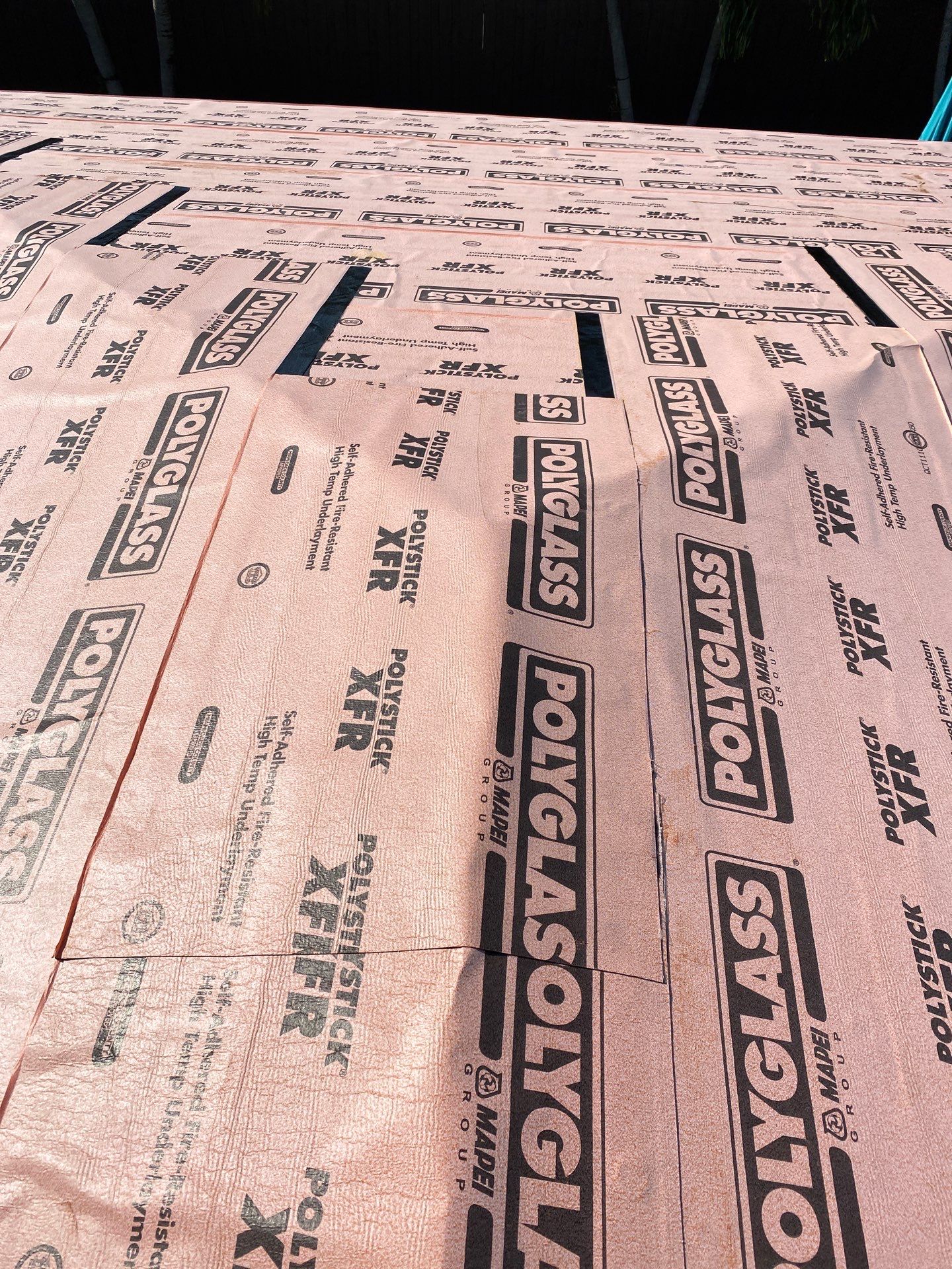 Residential Roofing Installation using 1" Nail strip metal roof by BLUES BROTHERS ROOFING