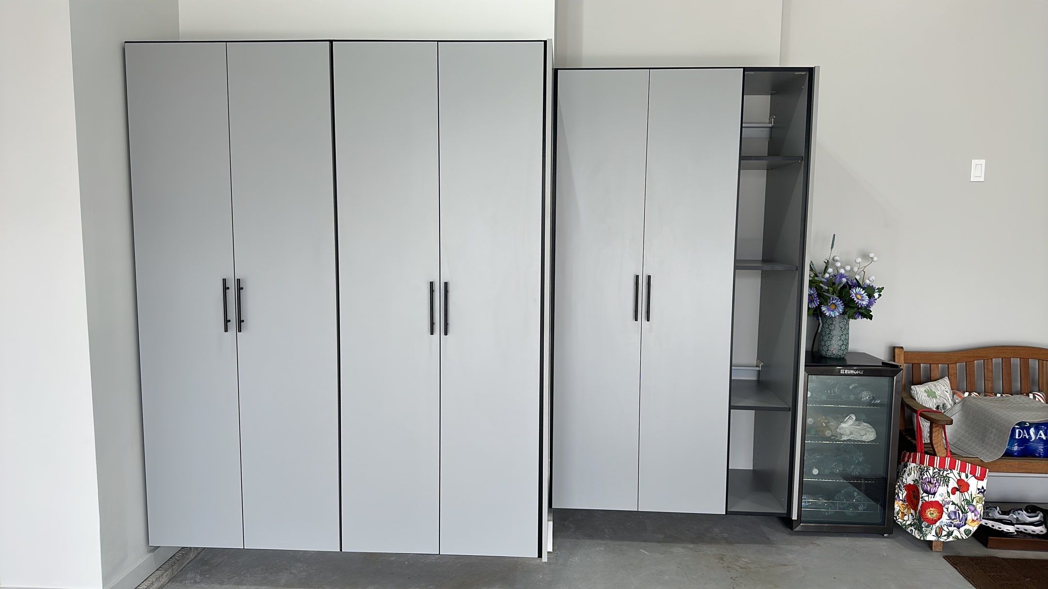 Melinda E. upgraded her garage with cabinets  by Banner Garage