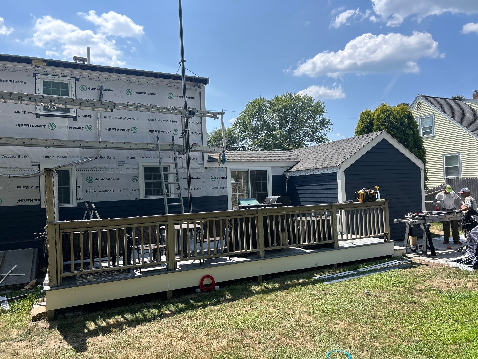 Complete Exterior Transformation - James Hardie Siding, Windows & Doors by UBrothers Construction