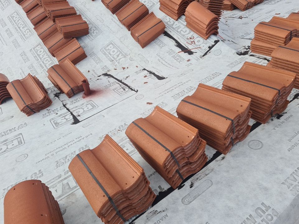 Residential Roofing Installation using Eagle Roofing Tile by BLUES BROTHERS ROOFING