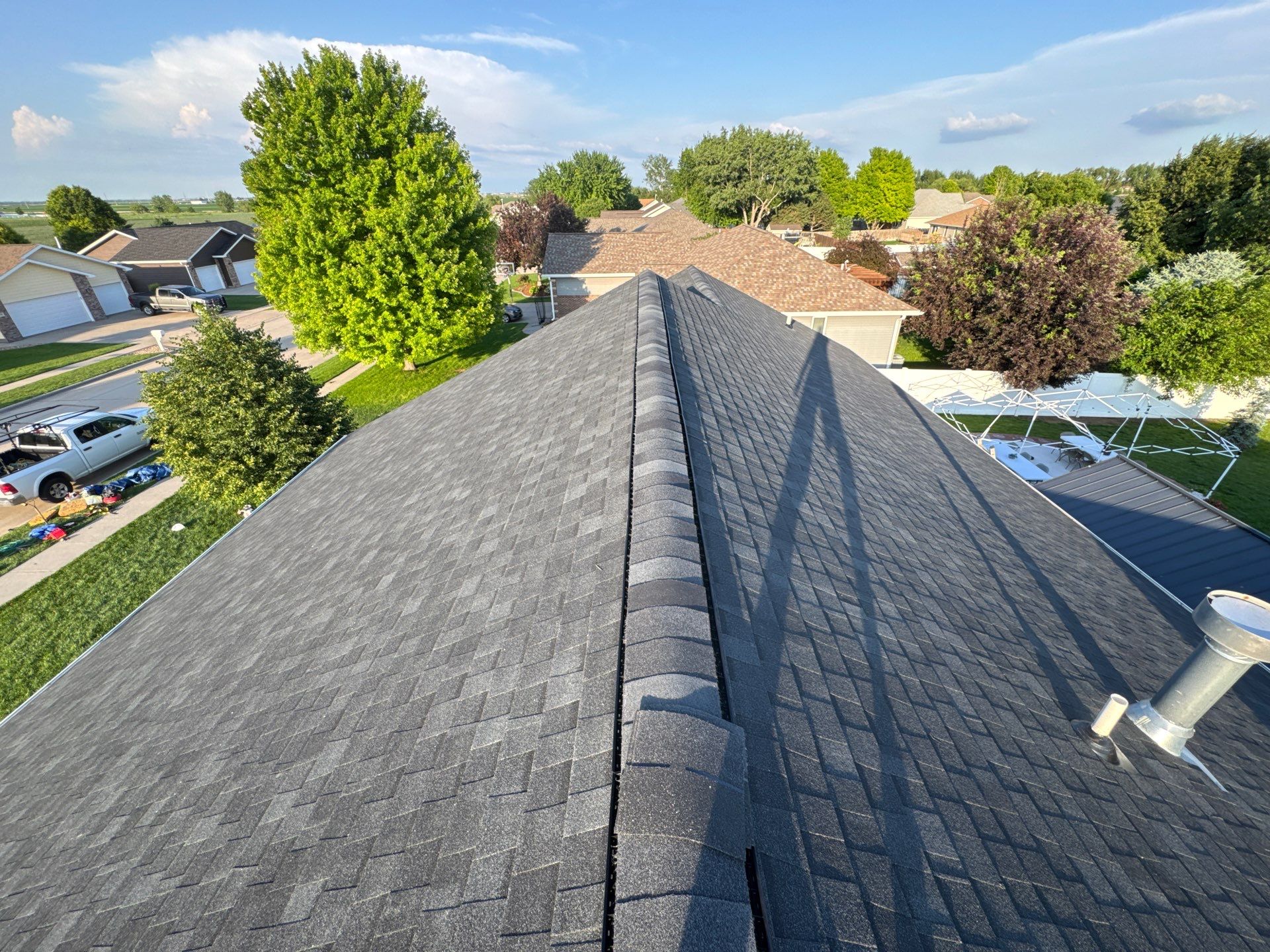 TAMKO Stormfighter Flex Rustic Black Roof in Kearney by Loyal Nine