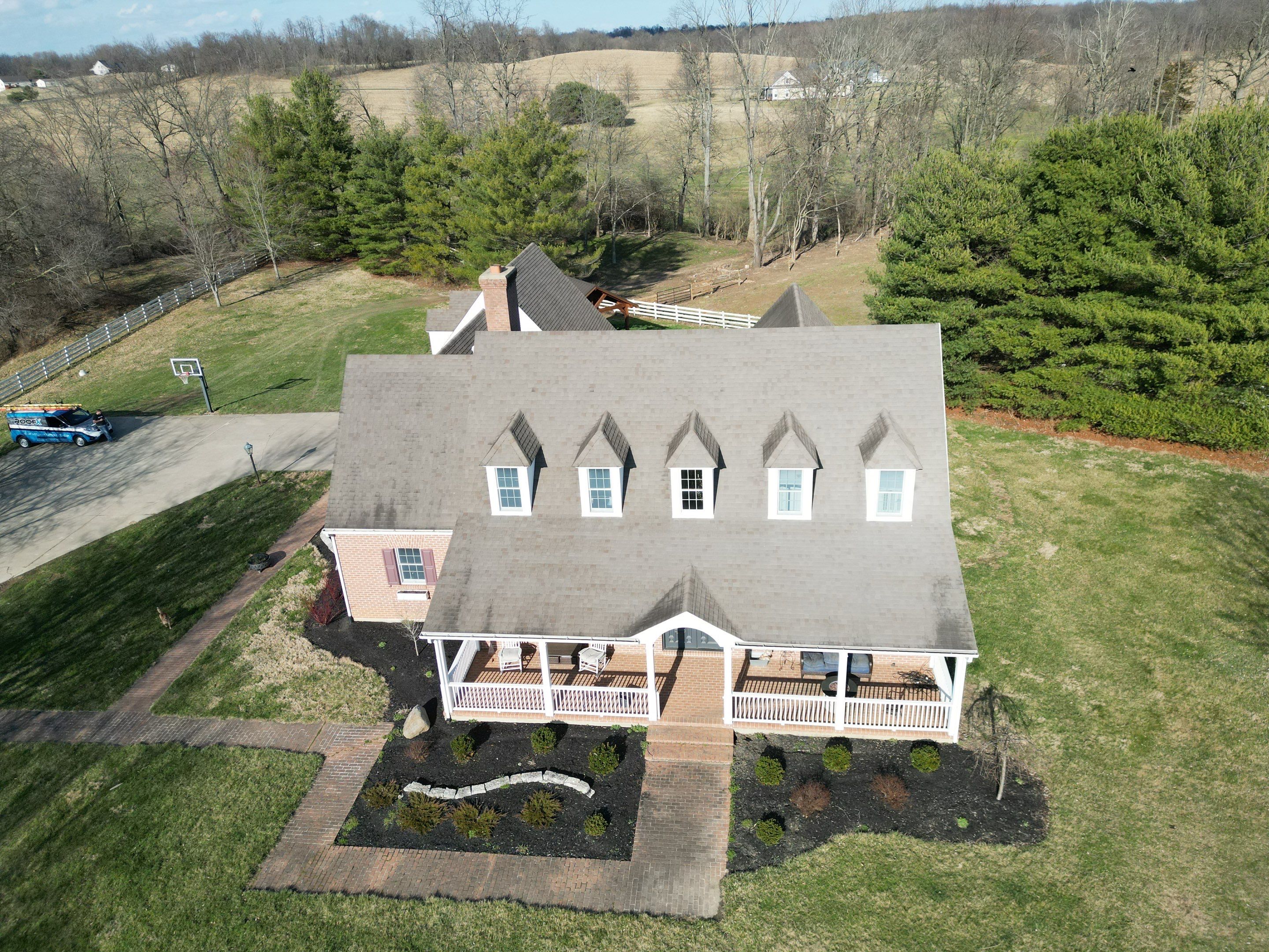 Residential Roofing Installation using Timberline HDZ Shingles - Barkwood by RoofX 