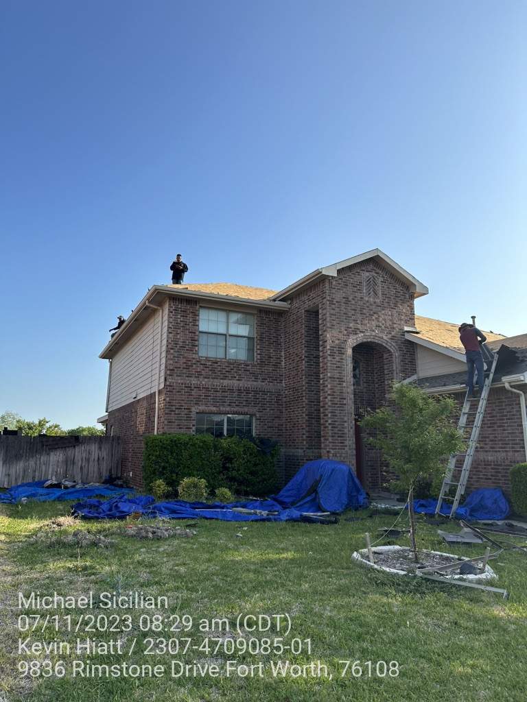Project in Fort Worth by Zeus Exteriors