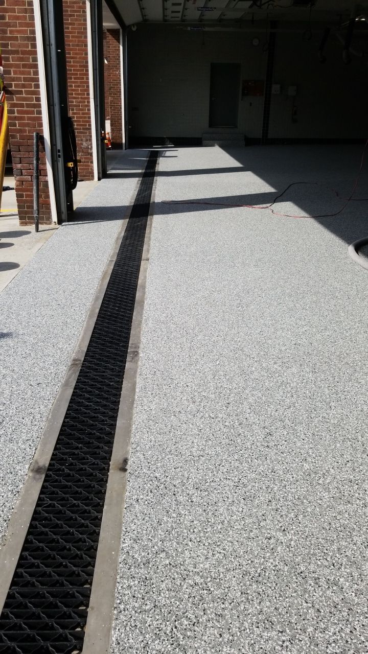 Dover Firehouse with their new Smoke Floor! by Spectrum Painting, LLC