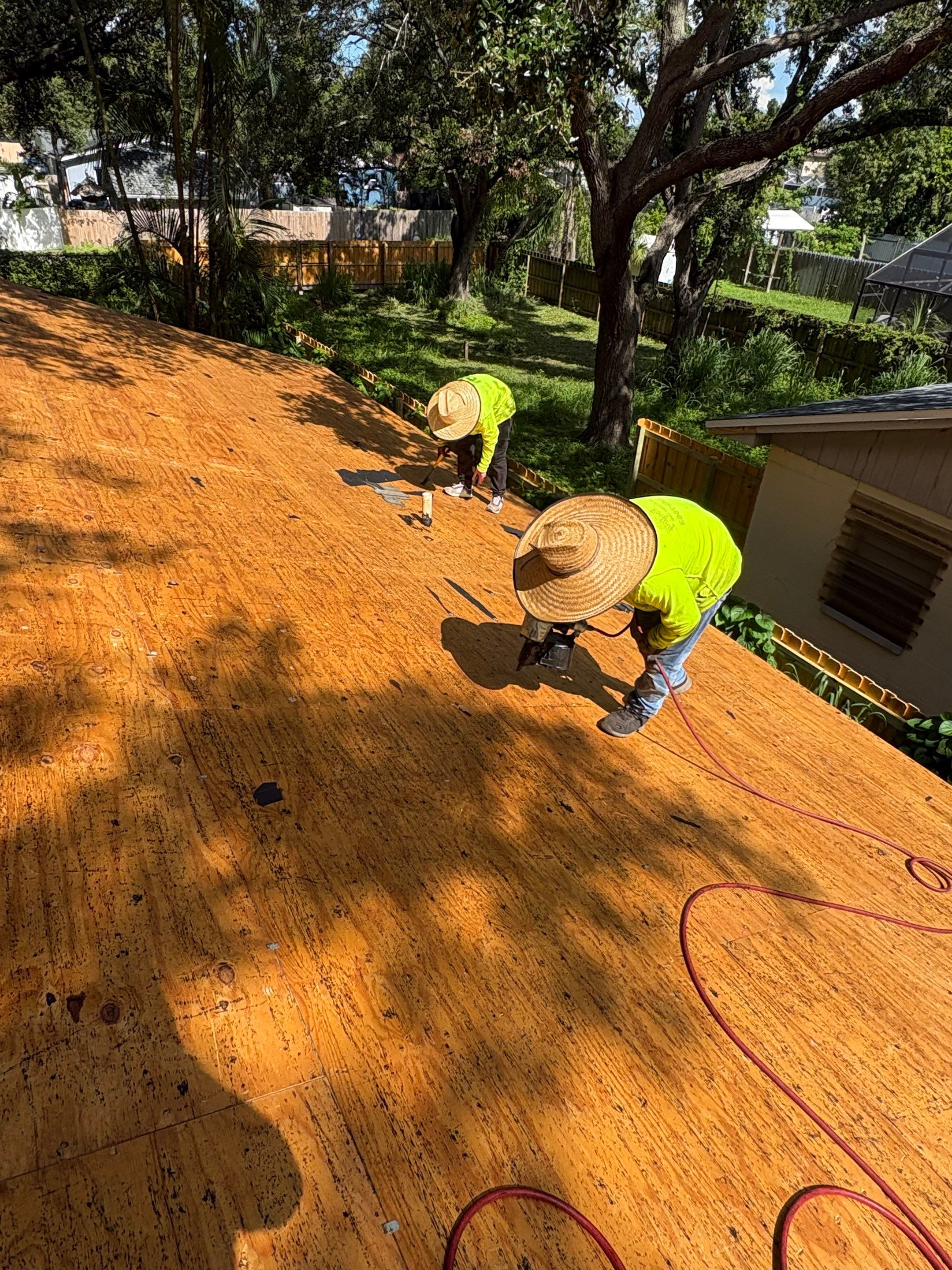 Project in Pinellas Park 33781 by Mitchell Roofing Company LLC 