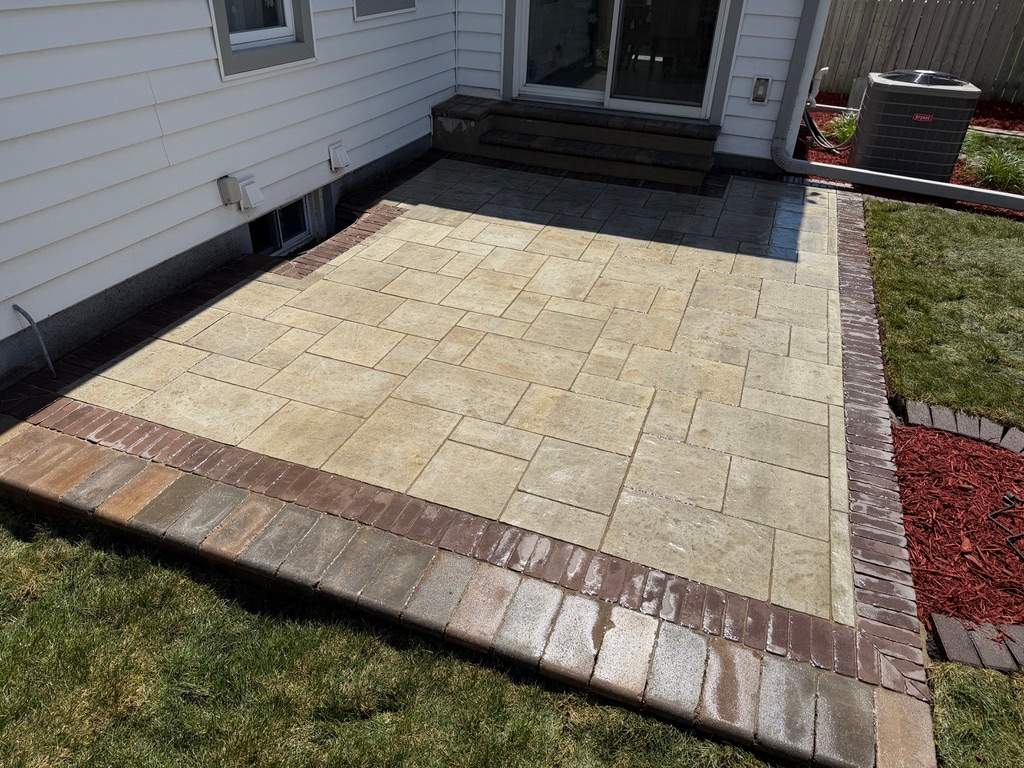Paver Patio in Saint Louis Park by Sota landscaping