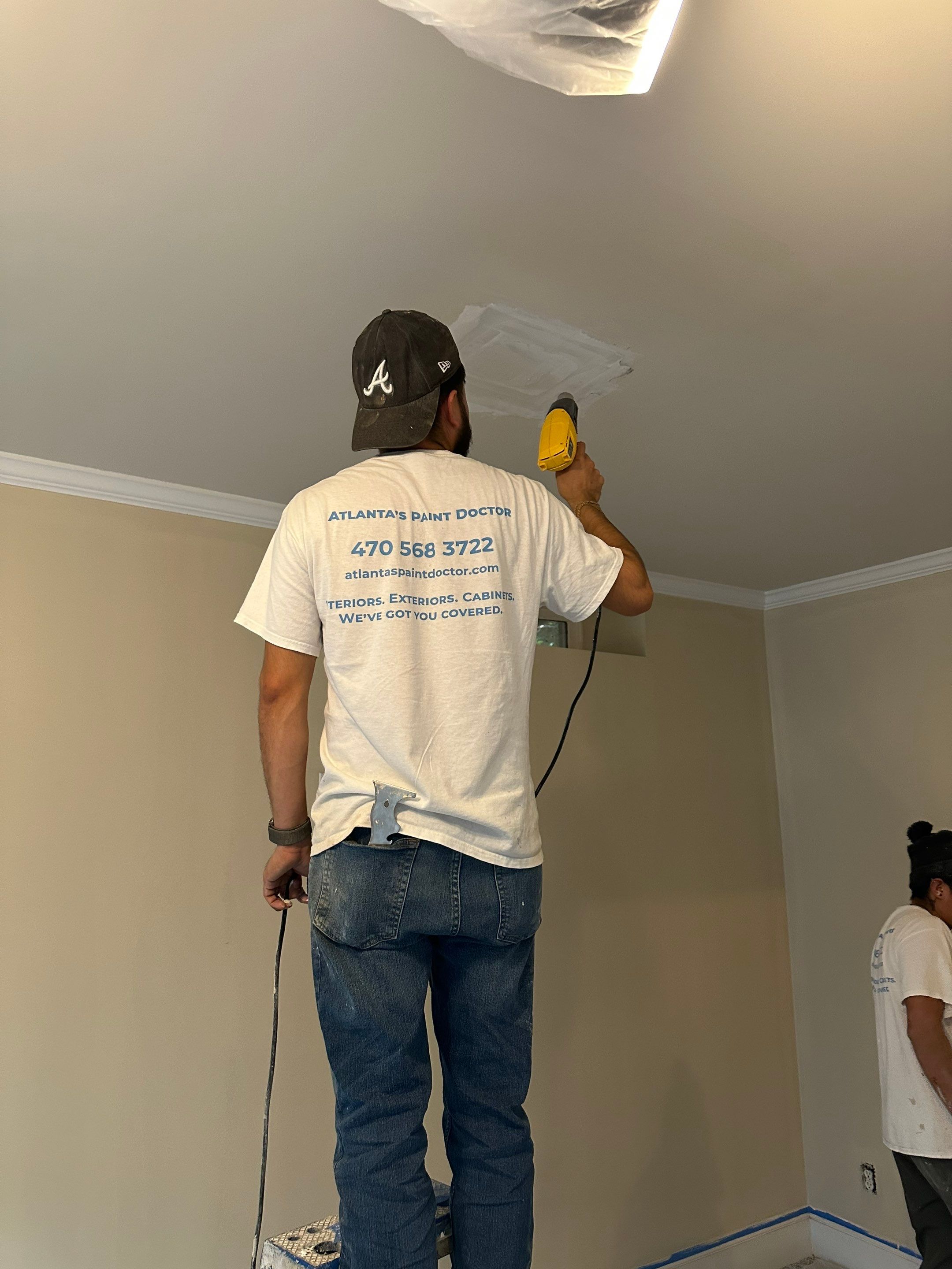 Basement Transformation in Decatur by Atlanta's Paint Doctor