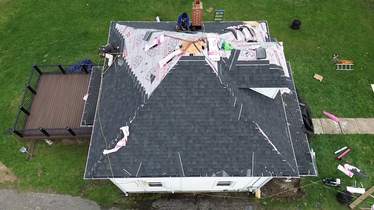 Roof replacement using owens corning roof system by Mike home improvements 