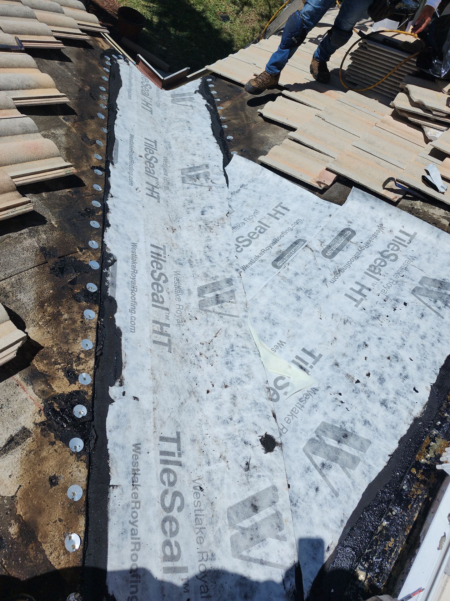 Vanguard Roll Tile Roof Repair in Wellington, FL by Aastro Roofing