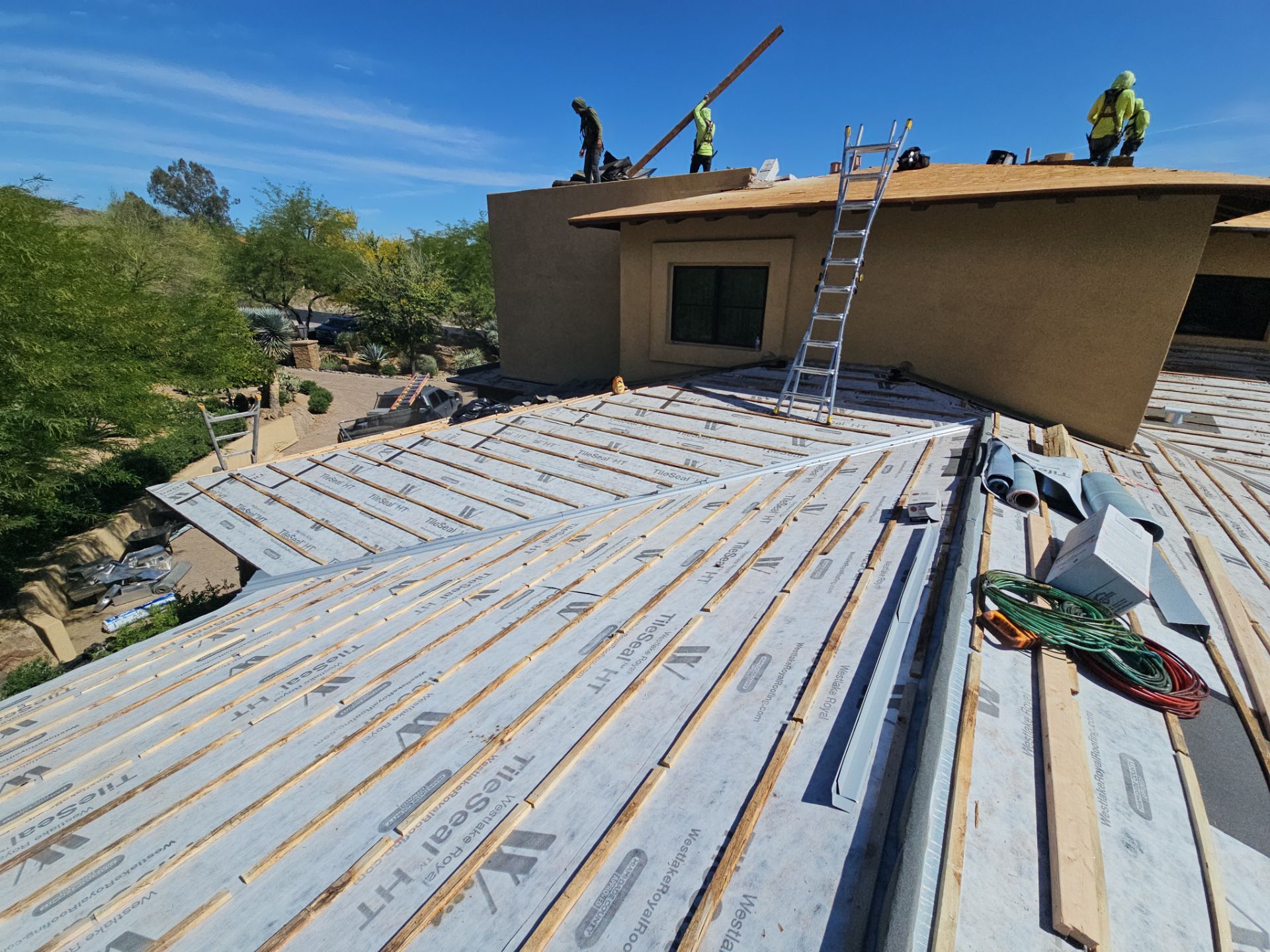 Concrete Tile Replacement by Weather-Tite Exteriors LLC
