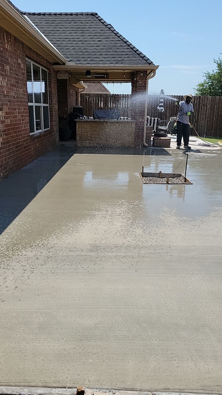 Concrete and Drainage using Concrete by Clays Services Inc
