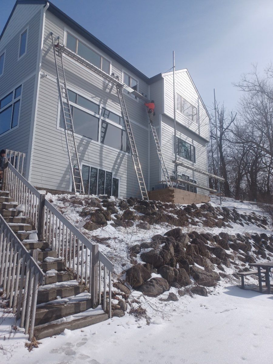 Siding Installation using LP Smart Siding by Total Restoration Services
