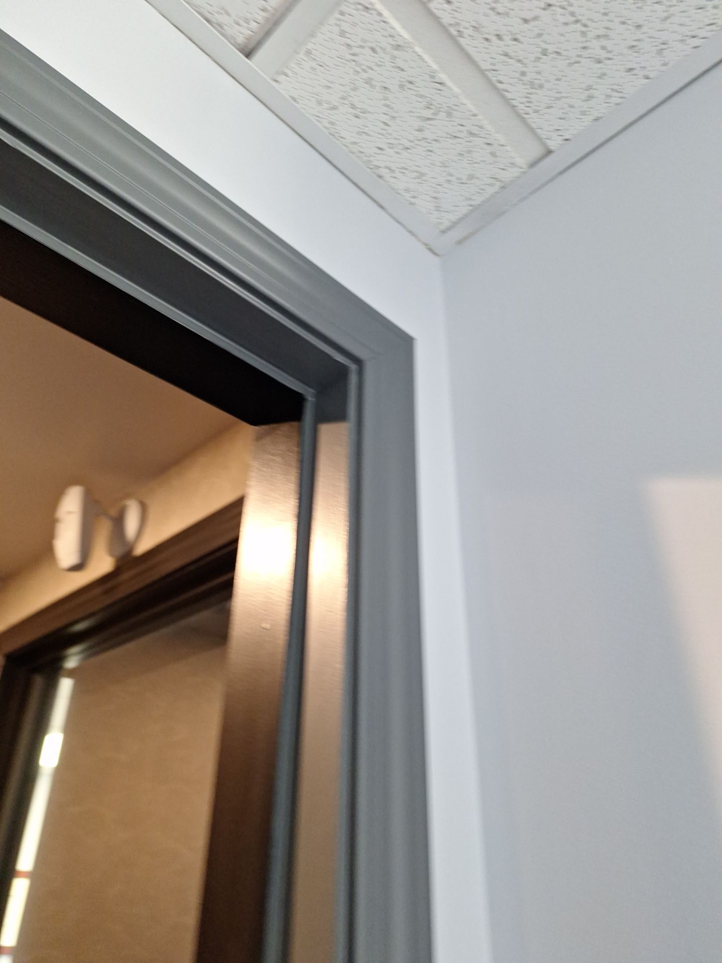 Interior Office Painting & Wall Repair in Downtown Muskegon by Gordon Painting