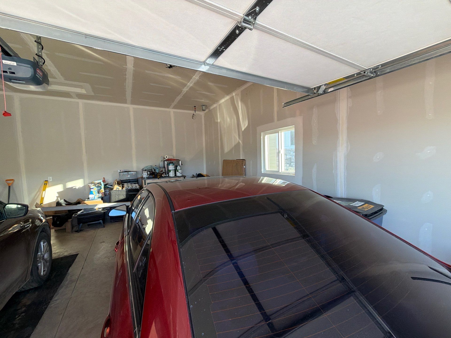 Interior Garage Painting and Drywall Finishing in Sioux Falls by Select Painting, Coatings & Garage Cabinets