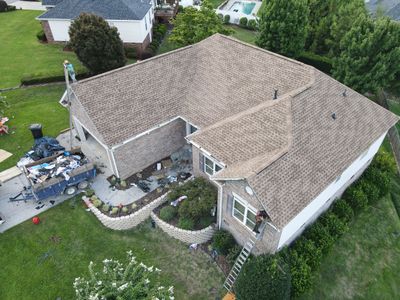 Residential Roofing Installation using Owens Corning