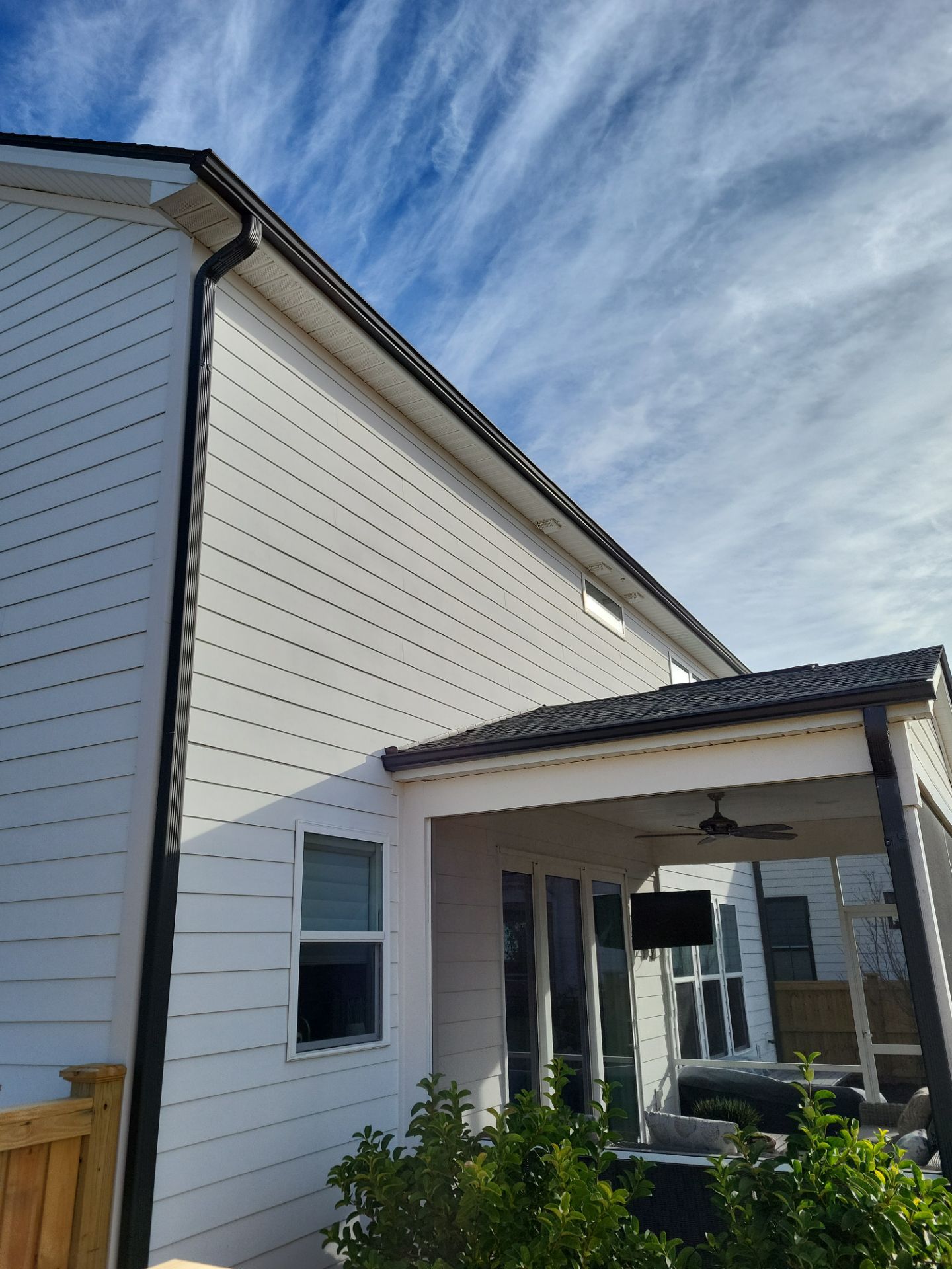 Insurance Workscope Hardie Board Repair using James Hardie HZ10 Plank Smooth  by RGR Construction and Roofing, LLC