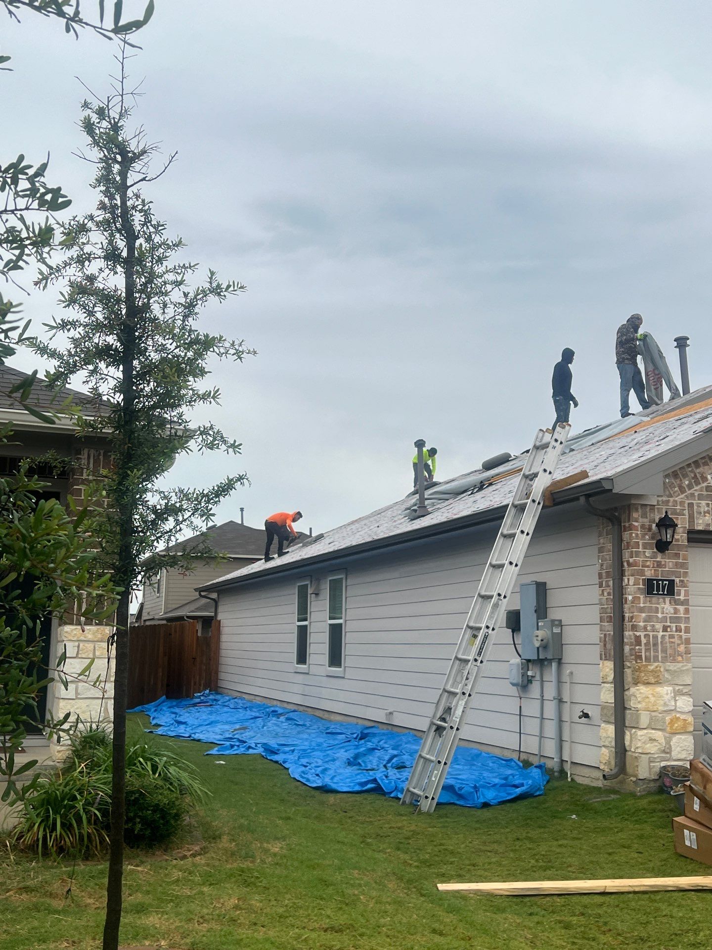 Project in San Marcos by Rhino Roofing and General Contracting, LLC