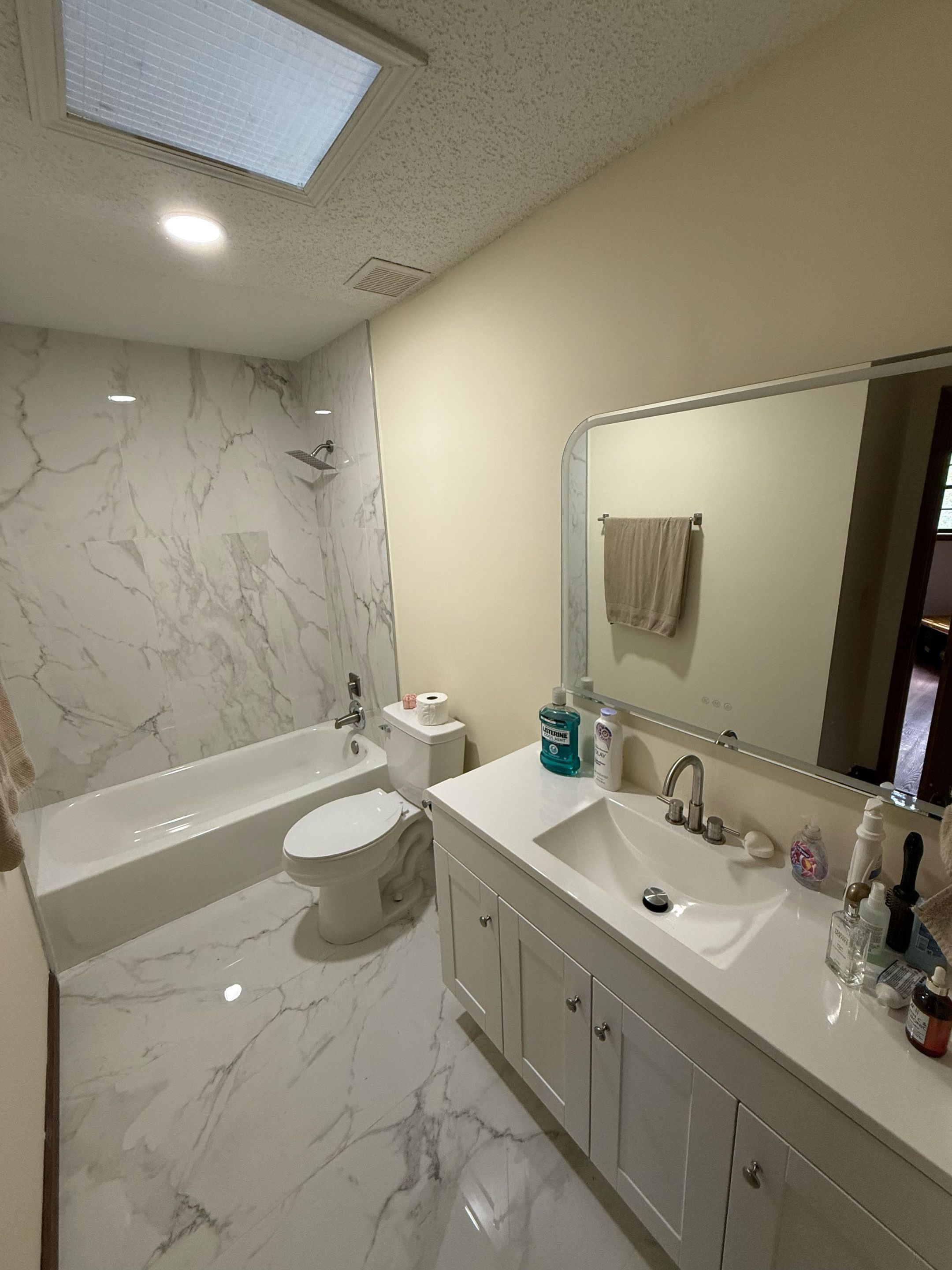 Full Home Flooring & 2-Bathroom Renovation by urban green energy llc