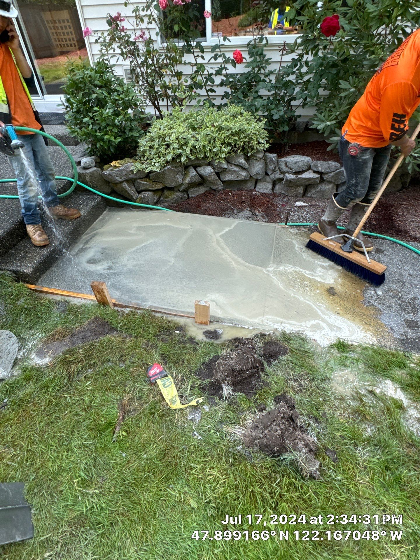 Luis | Concrete Driveway by Jireh Asphalt & Concrete Inc 